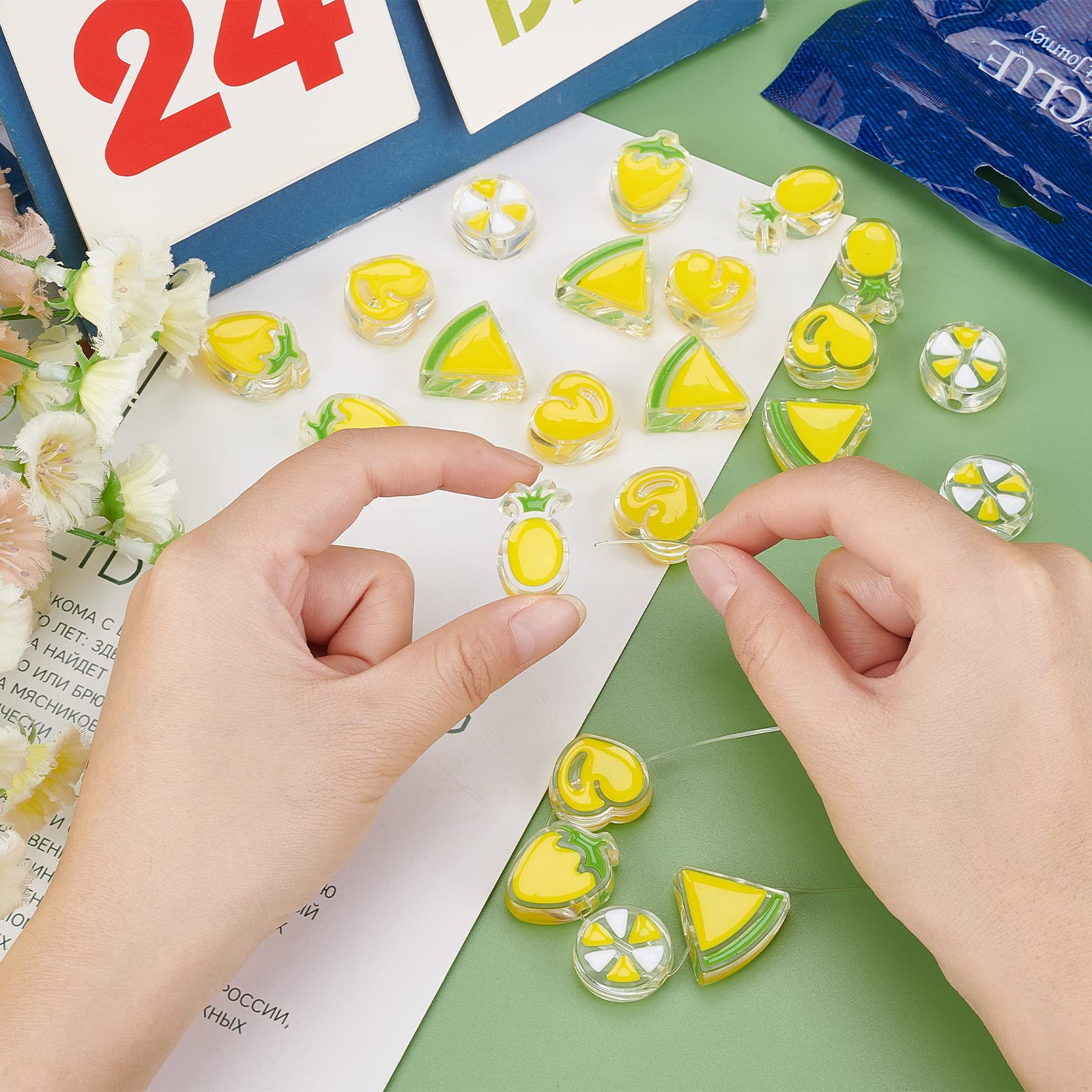 SUNNYCLUE 1 Boîte De 100 G De Perles De Pierres Précieuses En Fluorite Naturelle, Cristaux De Guérison, Décoration De Chakra En Vrac, Pierres Précieuses, Breloques Pour La Fabrication De Bijoux, Brelo