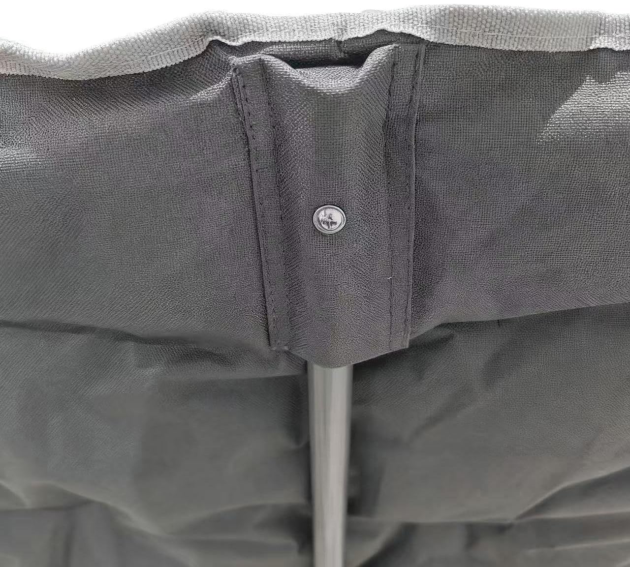 Semptec Urban Survival Technology Campingstuhl faltbar: Klappbarer Doppel-Campingstuhl für 2 Personen, bis 300 kg, grau (für Zwei, tragbar)
