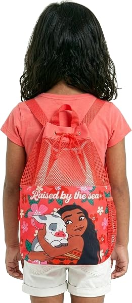 Disney Sac Vaiana Fille, Sacs de Natation Enfant avec Cordon, Sac Piscine Enfant - 2