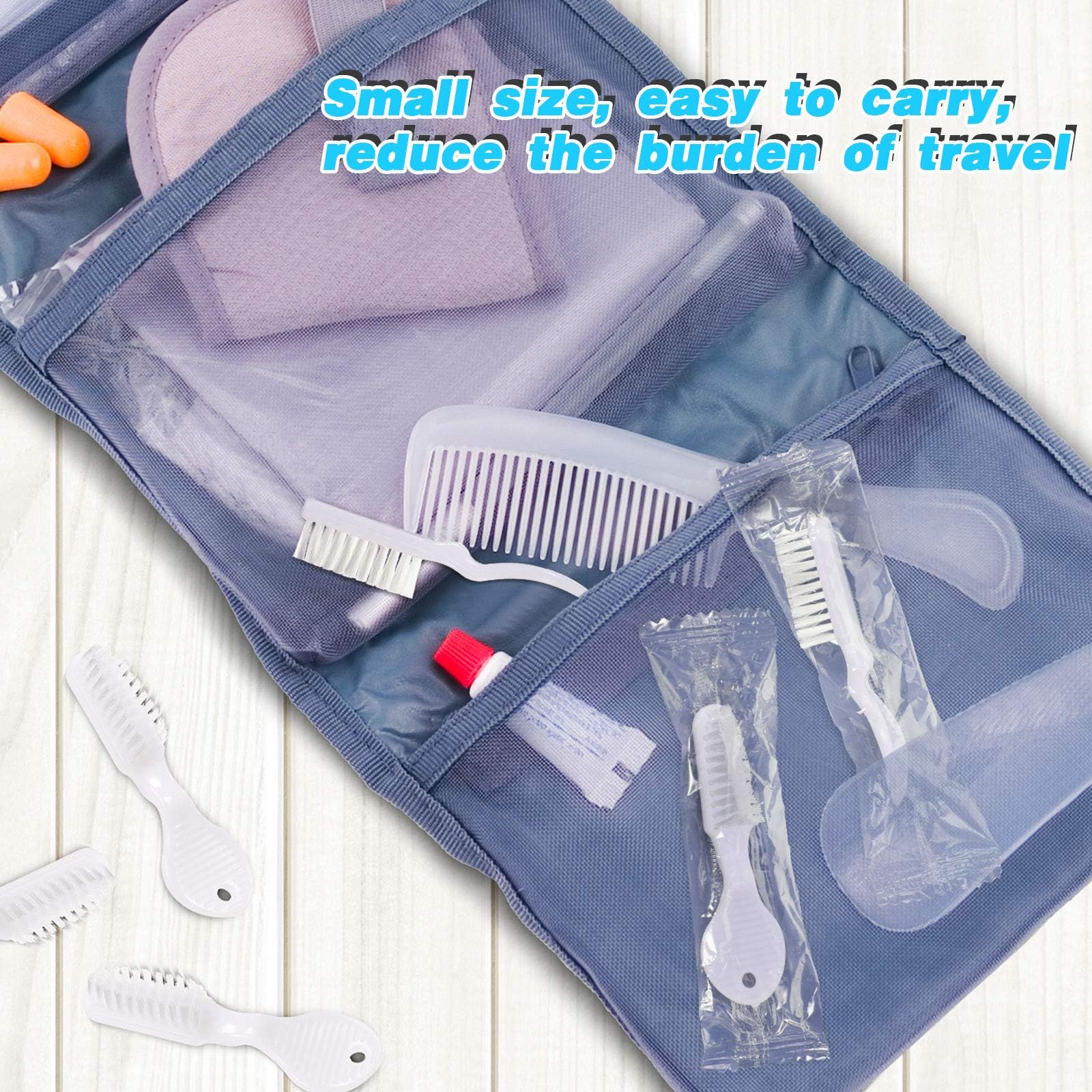 Patelai 200 spazzolini da denti con manico e impronte digitali, confezionati singolarmente, con manico corto, setole morbide per la pulizia dei denti portatile da viaggio, formato mini