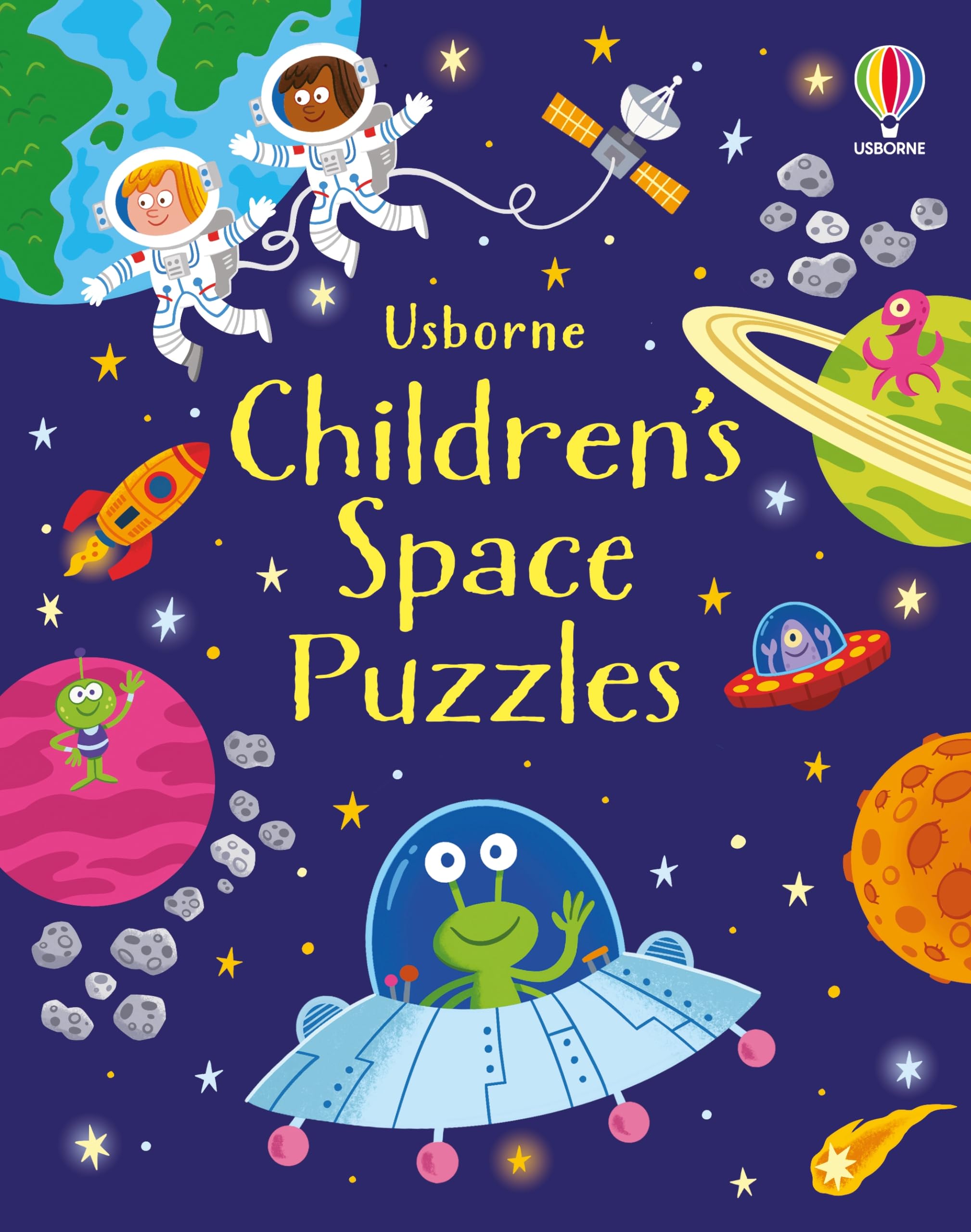 Kirsteen Robson Children's Space Puzzles Paperback Book