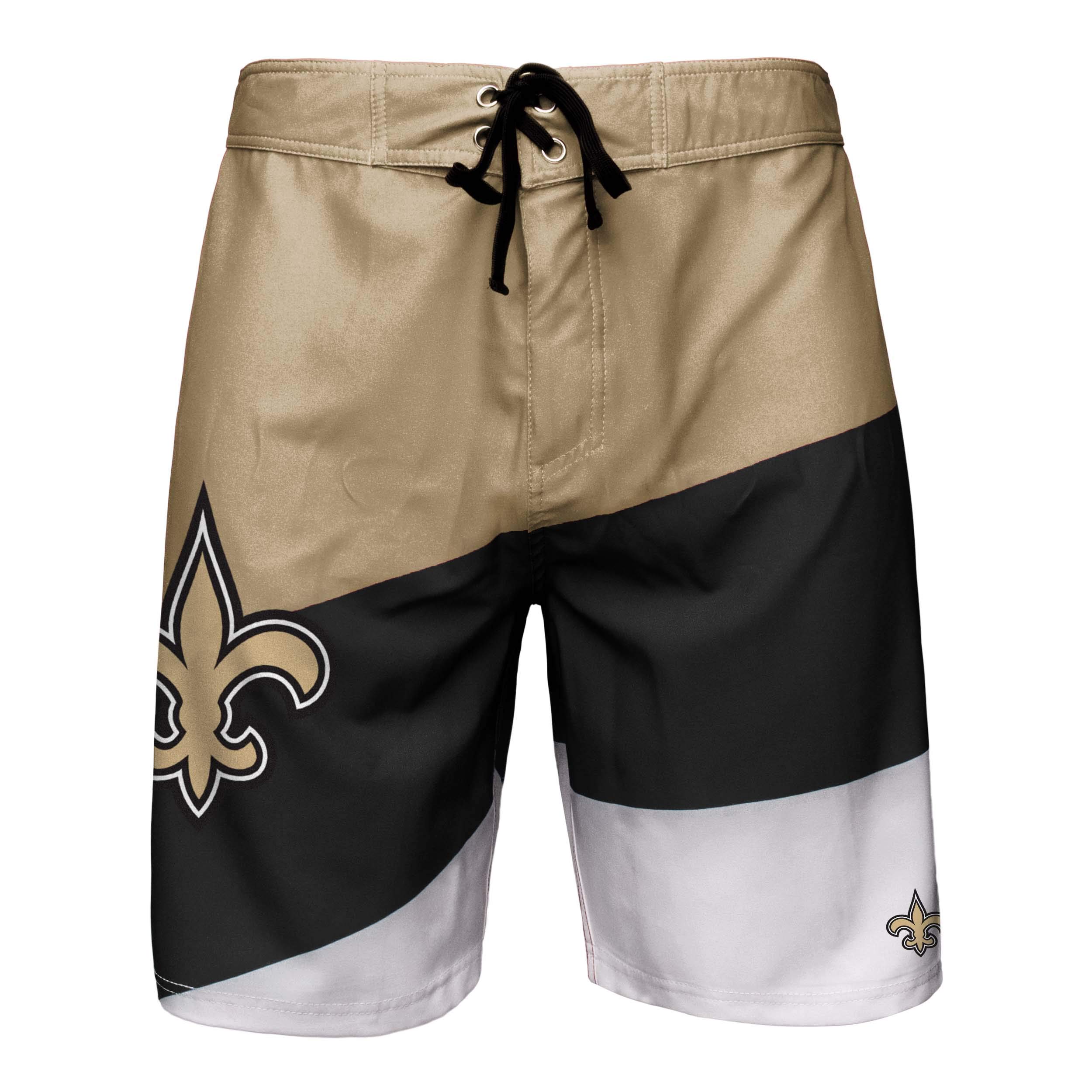 FOCO Mens NFL Team Logo Color Dive Swim Boardshorts