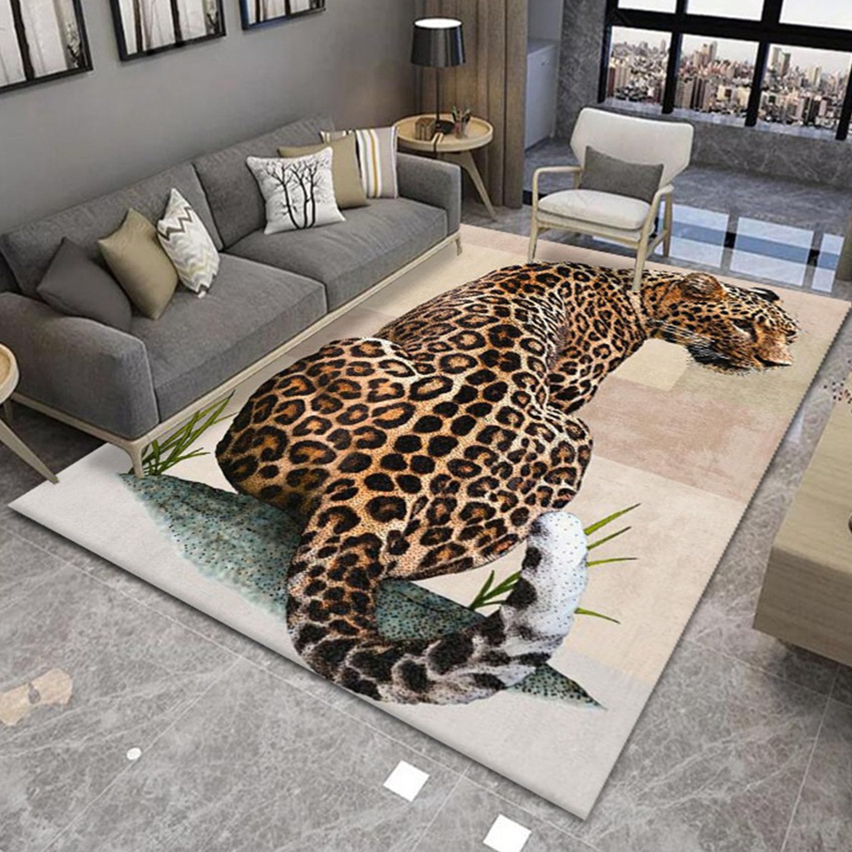 Tapis de sol pour l'intérieur doux et chaleureux dans la chambre à coucher