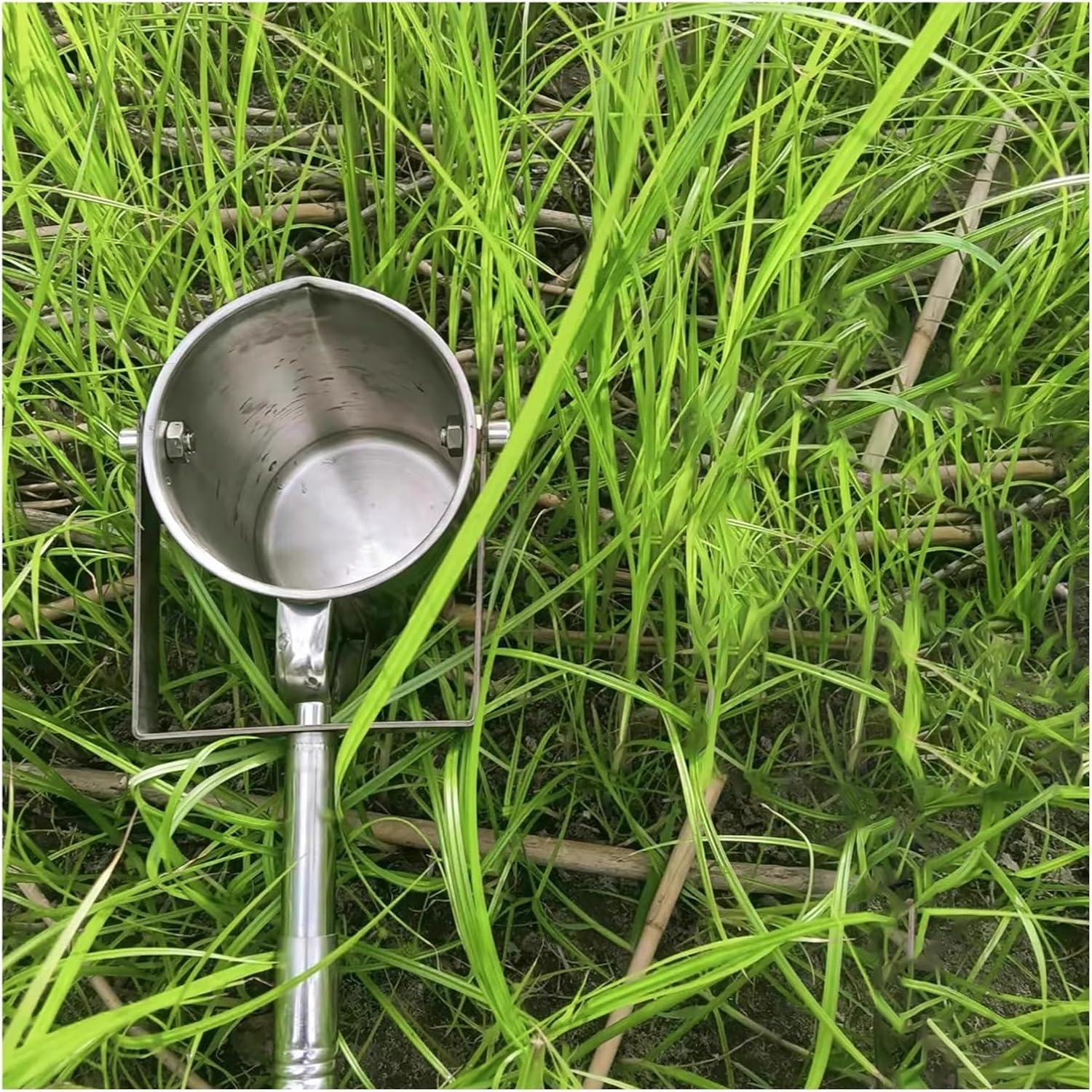 Tige télescopique d'échantillonnage d'eau en acier inoxydable pour puits