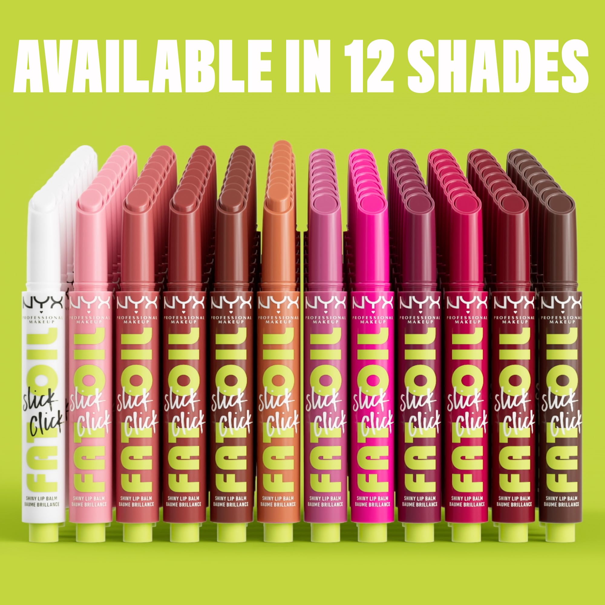 NYX Professional Makeup Fat Oil Slick Click Lip Balm - Clout