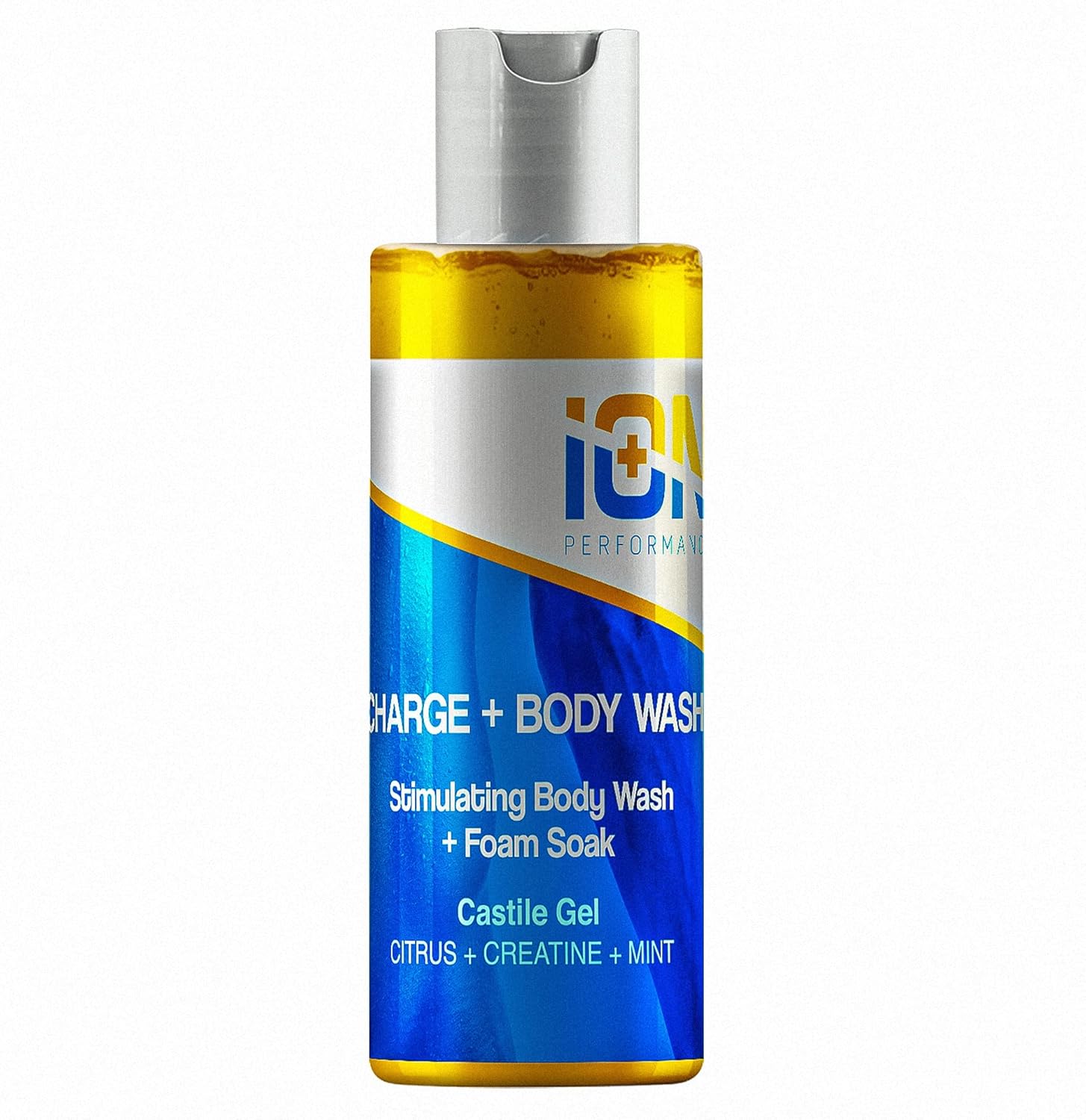 iON Sport Wash, Foam Soak | Castile, Citrus, Mint, Creatine | 6 Ct Case | High Performance Athletes, Preparation + Recovery, intense training and competition | Train Clean, Hygiene, Stay Fresh