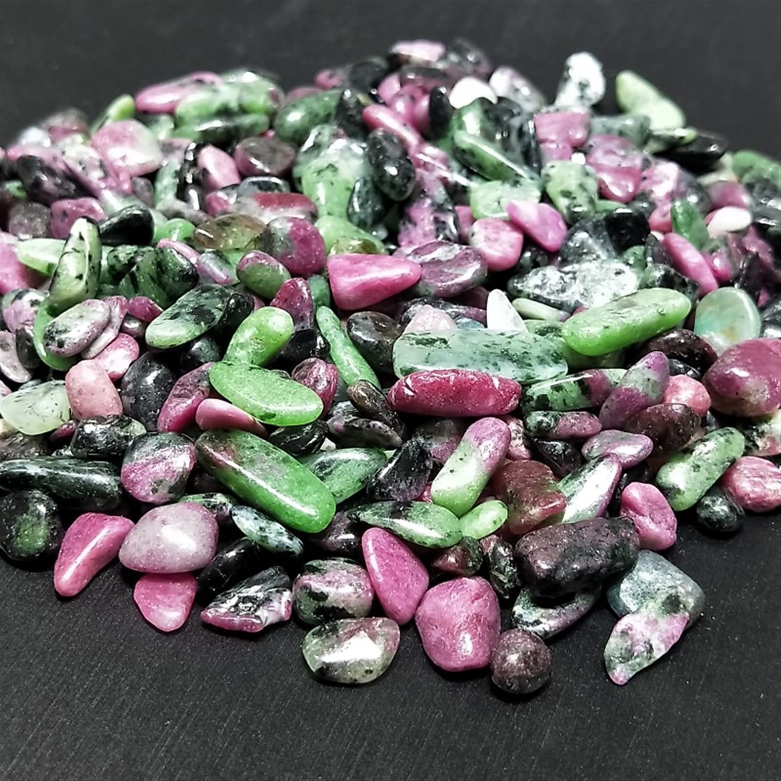 100g Piedra epidota Natural Grava de Cristal espécimen de Cuarzo Colorido pecera decoración de jardín yuebang
