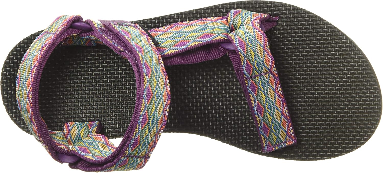 Teva Women's Original Universal Sandal 9 Miramar Fade Dark Purple Multi