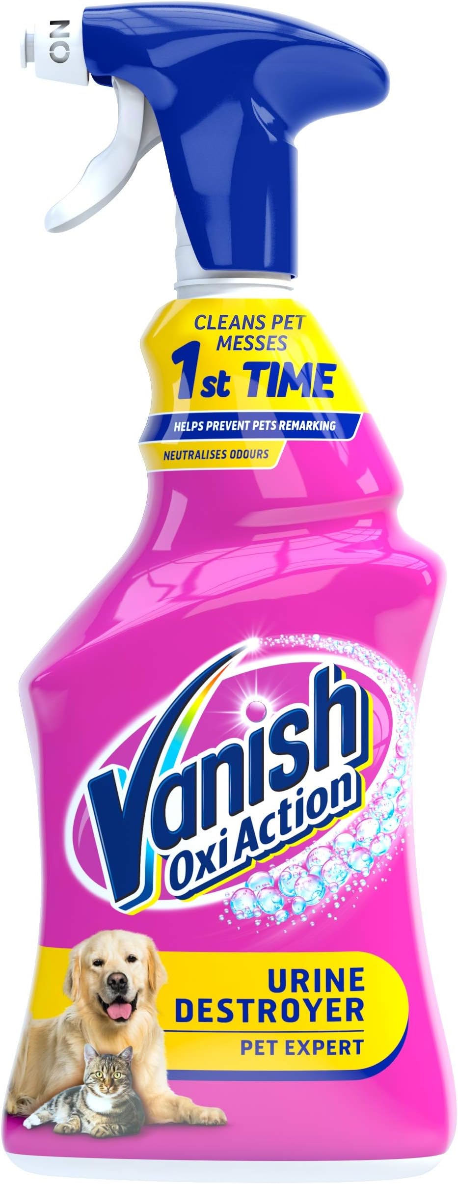 Vanish Spray Pet Expert Oxi Action Stain Remover, 500ml - Fresh Scent, Carpet Cleaner