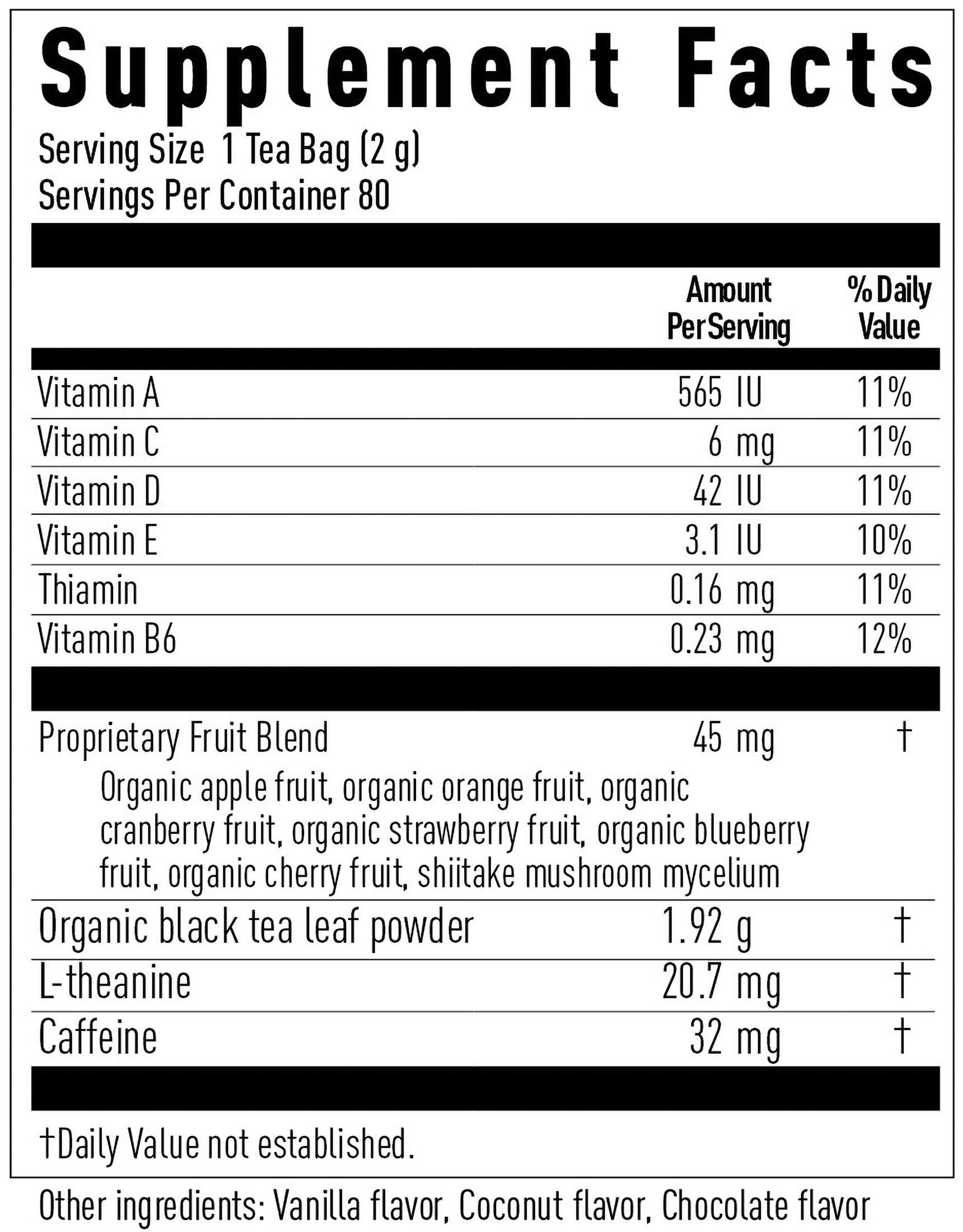 Organic Chai Tea Variety Pack Organic Chai Tea Sampler 80 Tea Bags