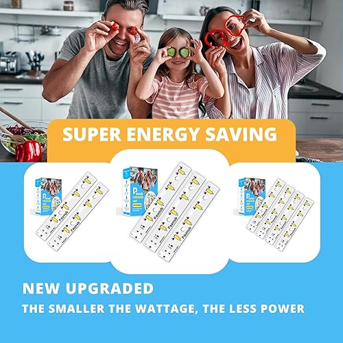 Miniatura 3 de Tablero de luz LED WR55X26671 actualizado para refrigeradores GE Freezer Reemplazar PS11767930 AP6035586 4468532 EAP11767930, impermeable, 2 unidades