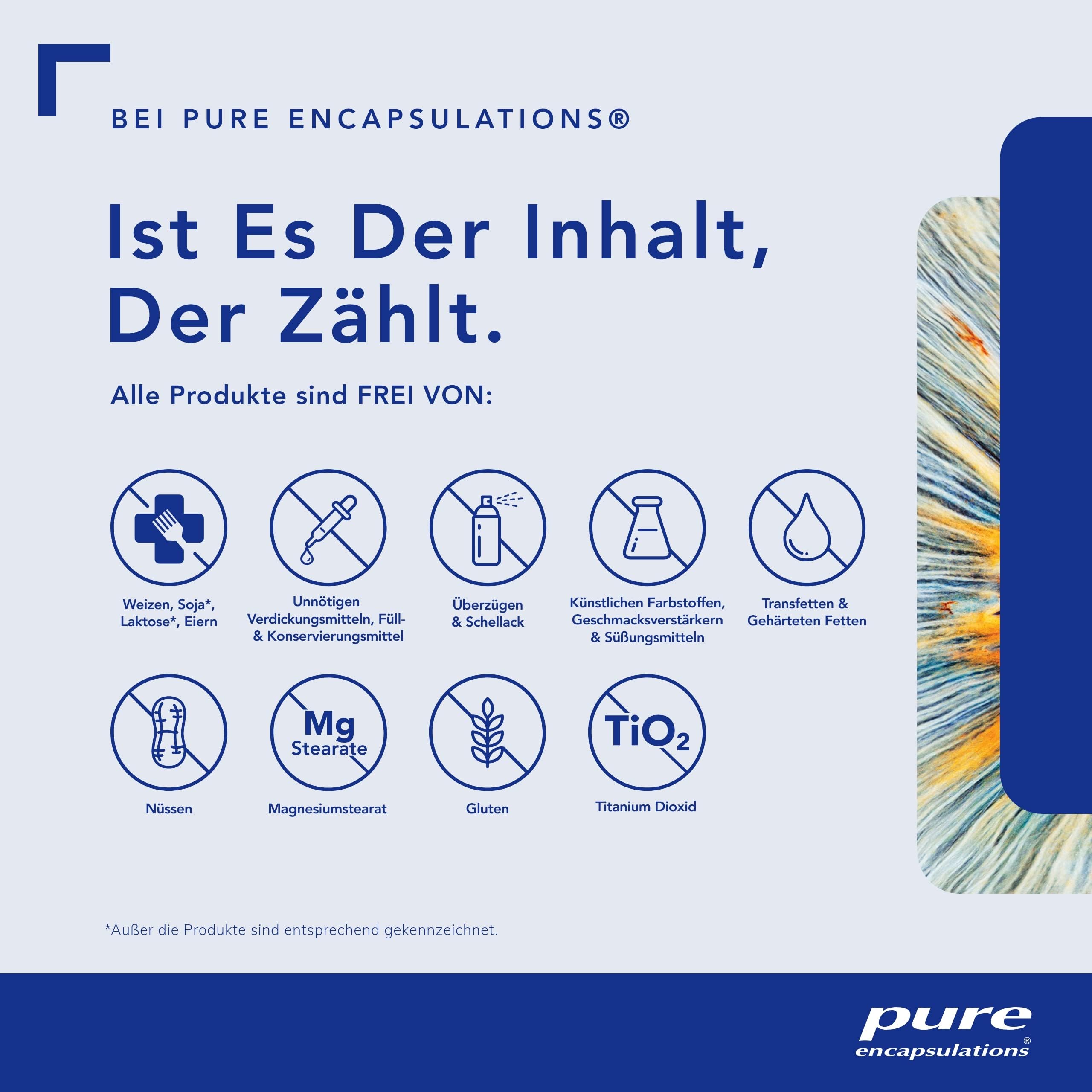 Pure Encapsulations - DHA Ultimate - Omega 3, Schwangerschaft, Augenvitamine - 60 Kapseln