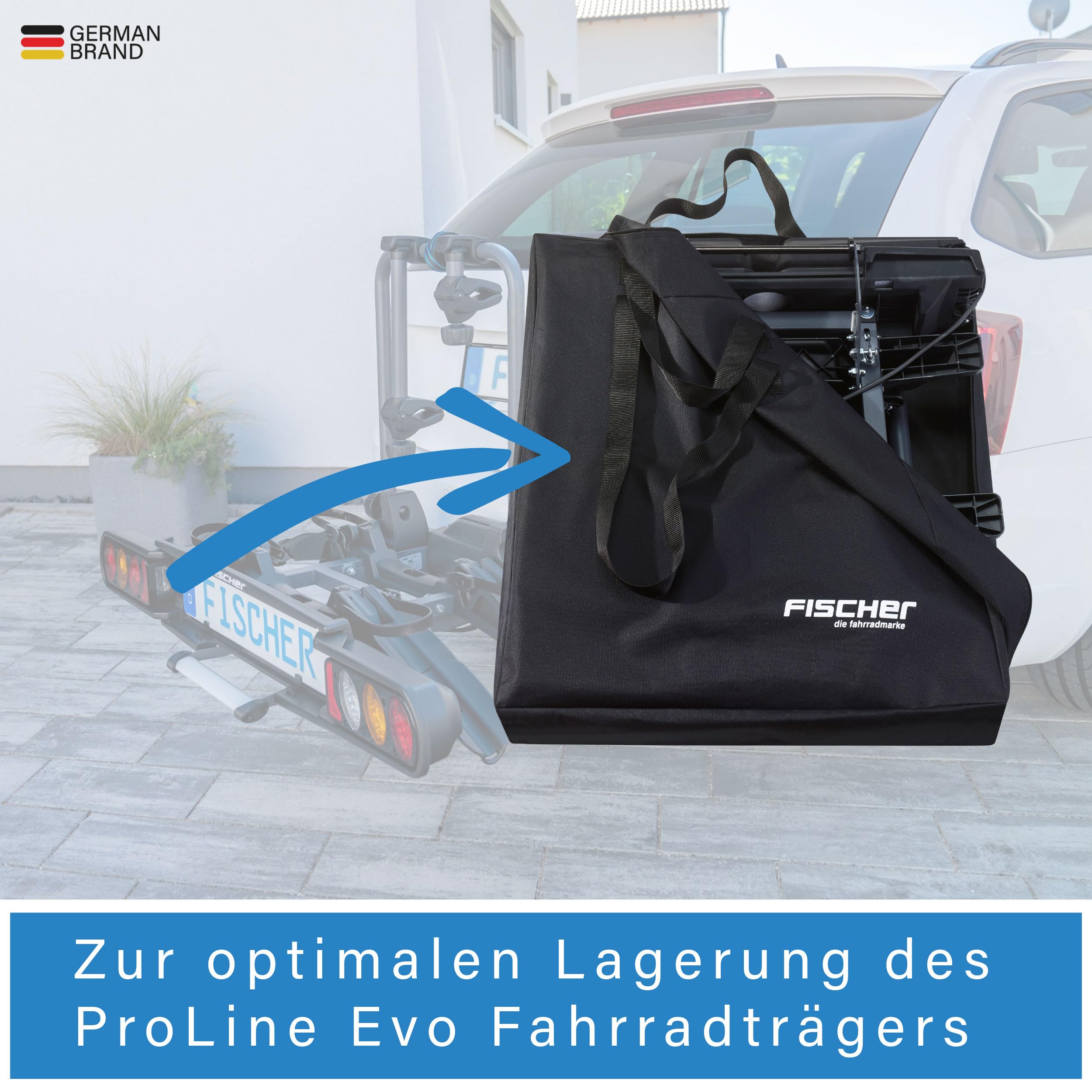 Fischer 10904 Torba, Czarny, 65 x 69 x 25 cm