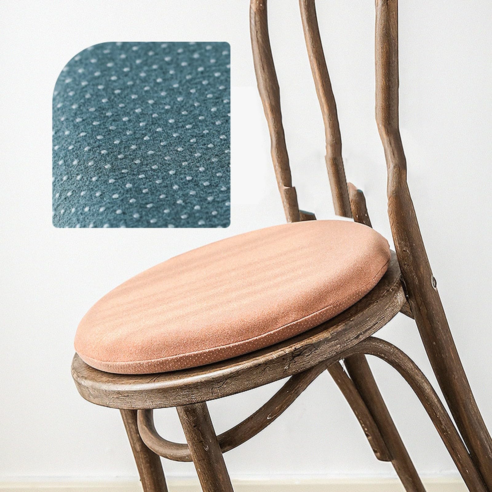 Set di 2 cuscini per pavimento, 44 cm, morbidi, rimovibili, per sala da pranzo, ufficio, patio, eleganti decorazioni per interni ed esterni, comodi e versatili