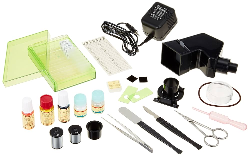 Vixen 顕微鏡 学習用顕微鏡セット ミクロショットシリーズ ミクロショット600 21202-6 ggw725x Amazon.co.jp: Vixen 顕微鏡 学習用顕微鏡セット ミクロショット