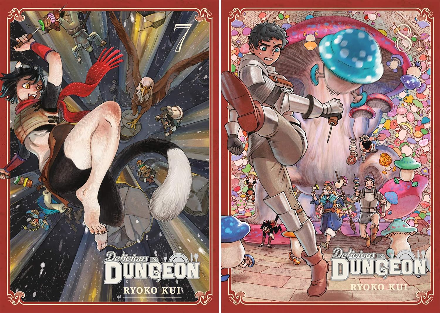 Set de Manga Delicious in Dungeon Vol. 1-14 de Ryoko Kui