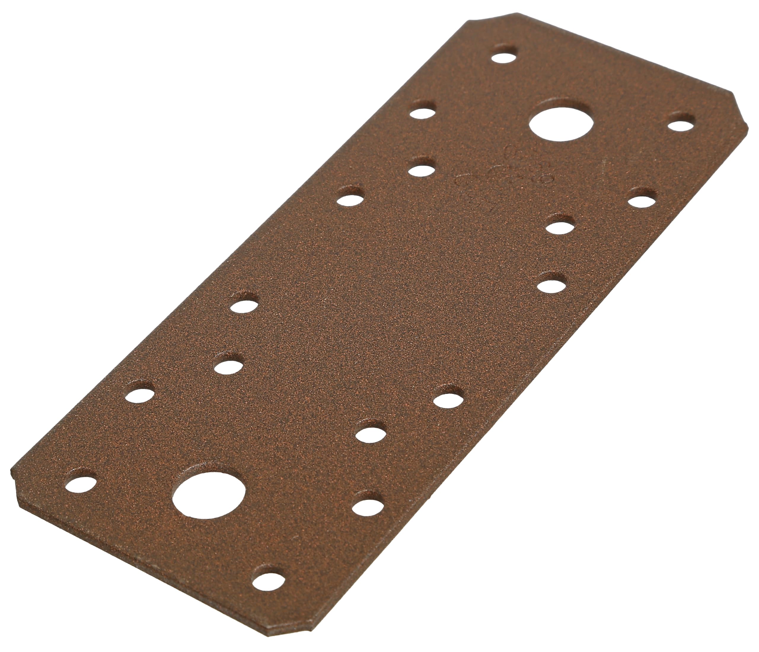 Alberts 822866 DURAVIS® Platine d'assemblage | en noir diamant, à couche duplex | taille 133 x 55 x 2,5 mm | kit de 30