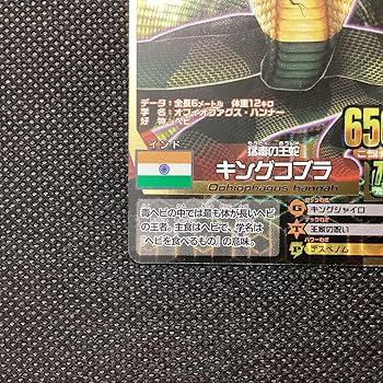 Amazon.co.jp: 百獣大戦 アニマルカイザー 第5弾 A-062 猛毒の王蛇