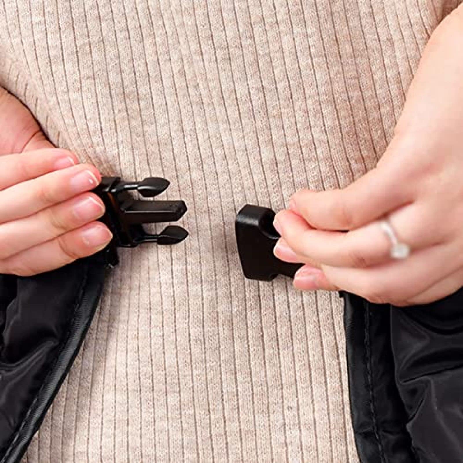 thumbnail: Sevennine Scooter Beenhoes Motorfiets Schort Beenbeschermer Waterdichte Reflecterende Tape Winddicht Zwart Voor Koude Regen Winter Driver, Motorfiets Beenhoes, Standaard