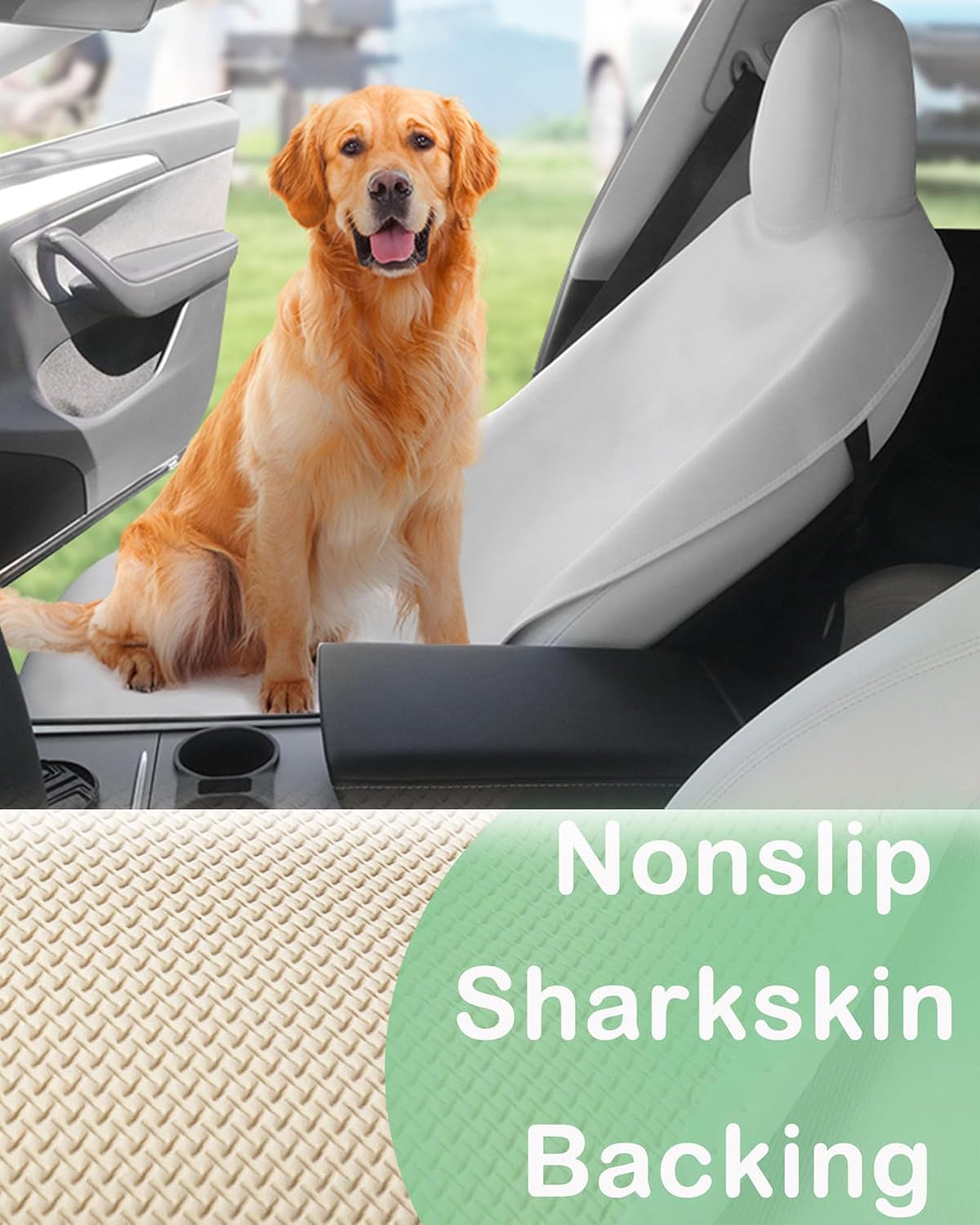 EVMODS Upgrade for Tesla Model Y/3/X/S Accessories 2024 Seat Cover Waterproof Seat Protector Neoprene Car Front Seat Protection 1PCS