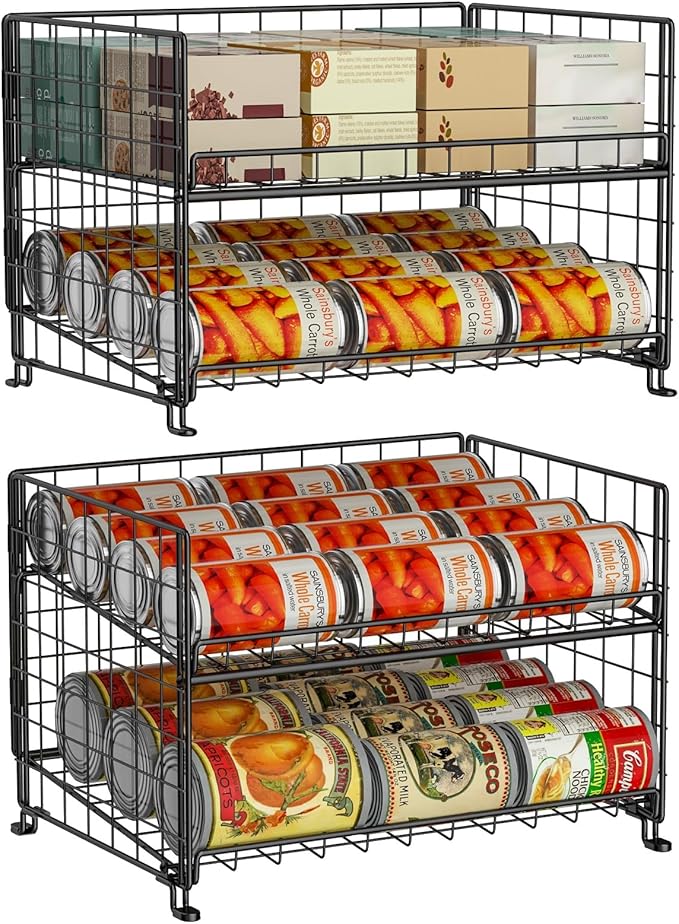 Stackable Can Rack Organizer