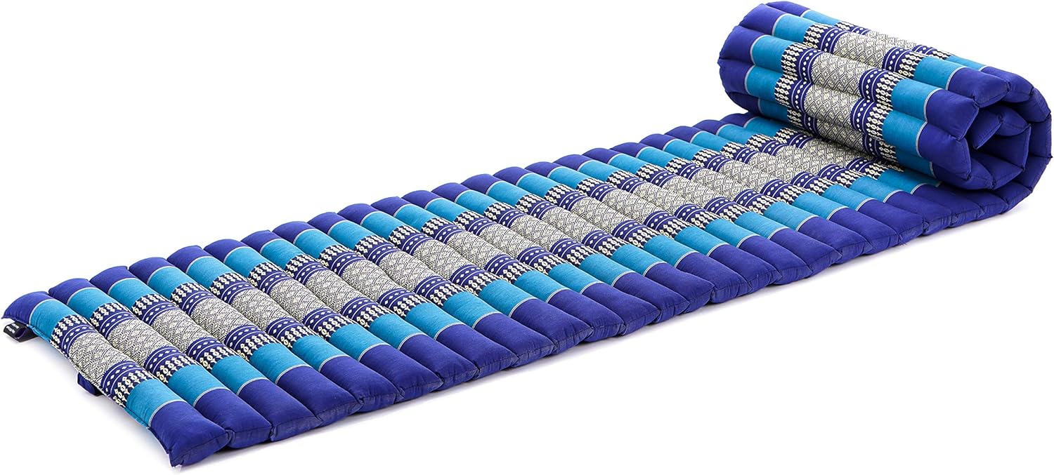 Leewadee Foldable Floor Mattress Japanese Roll Up Futon Trifold