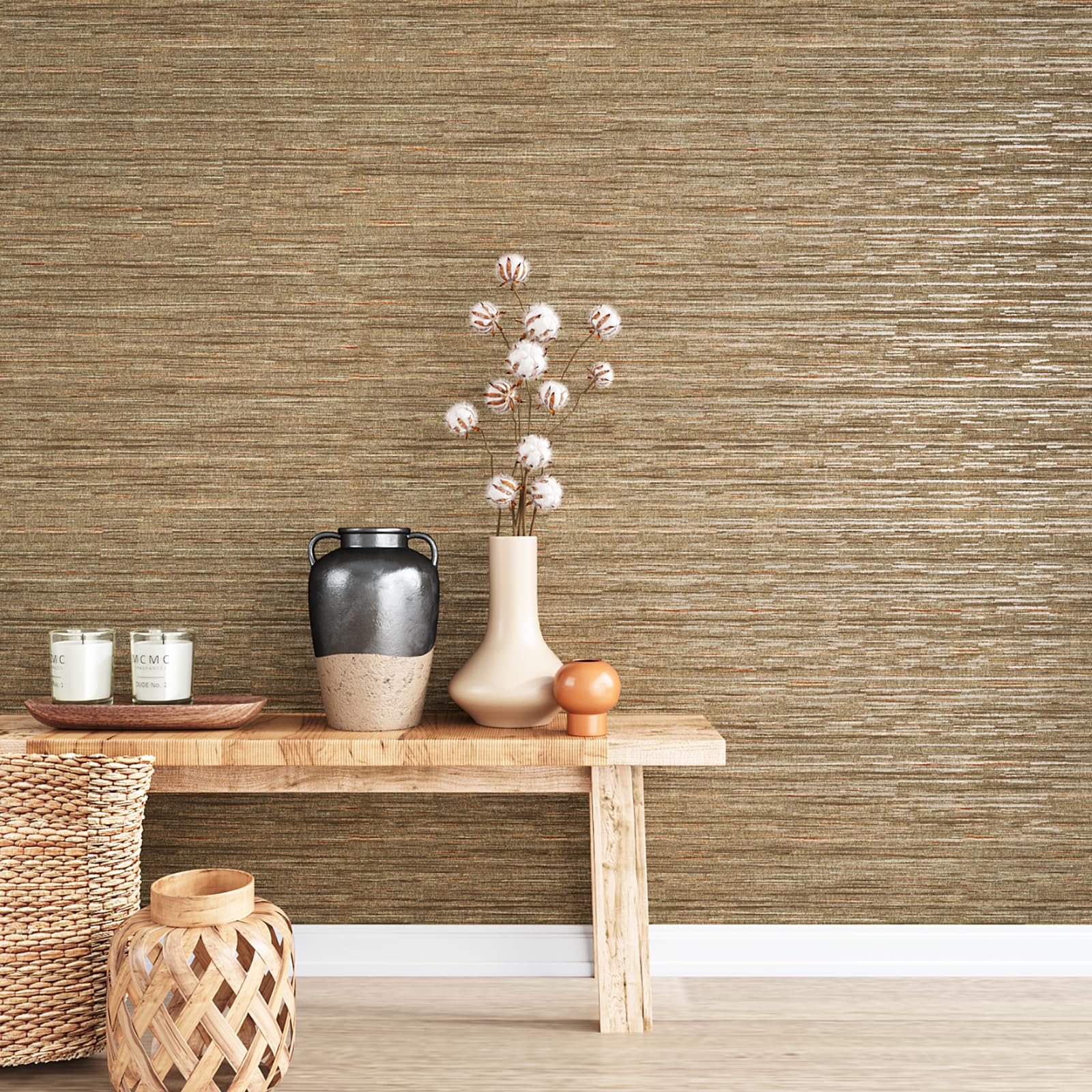 VEELIKE Plakfolie, groen, vintage, zelfklevend behang, groen