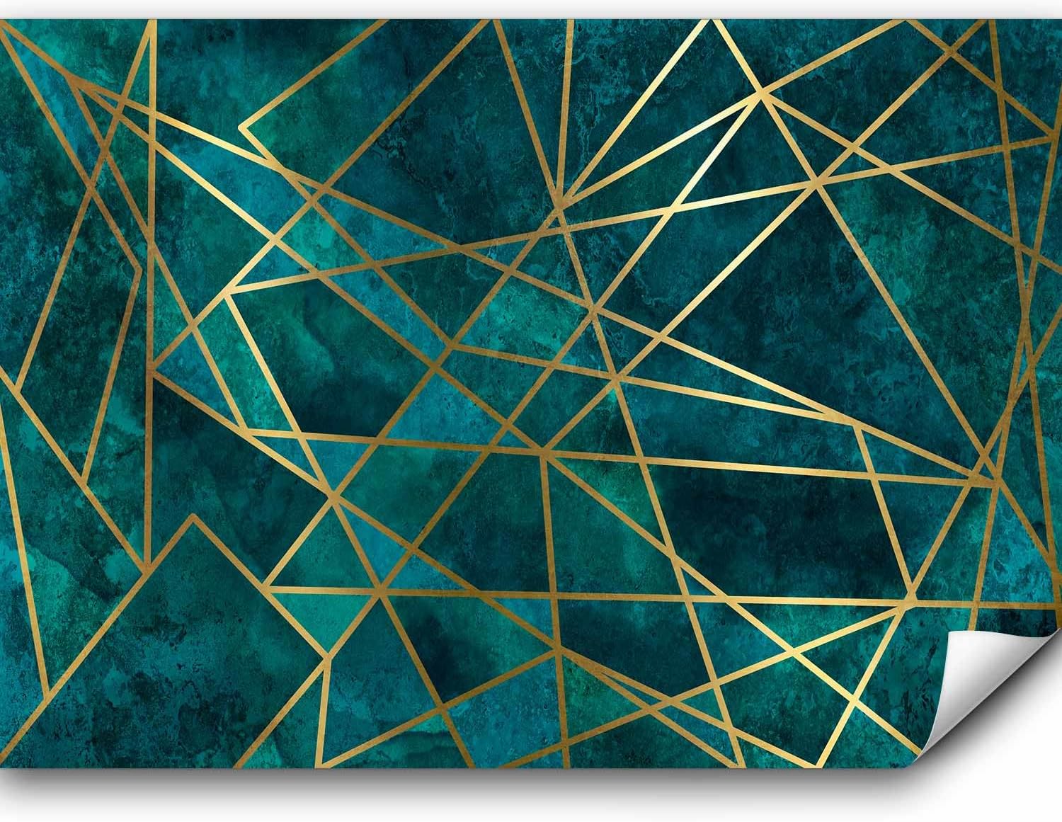 Murando   Papier Peint Panoramique Paysage 350x256 Cm   Revêtement Mural Décoration Pour Chambre Salon Cuisine   Design Unique Et Moderne   Bleu Vert   Été Mer Paysage Plage Eau C A 0055 A A