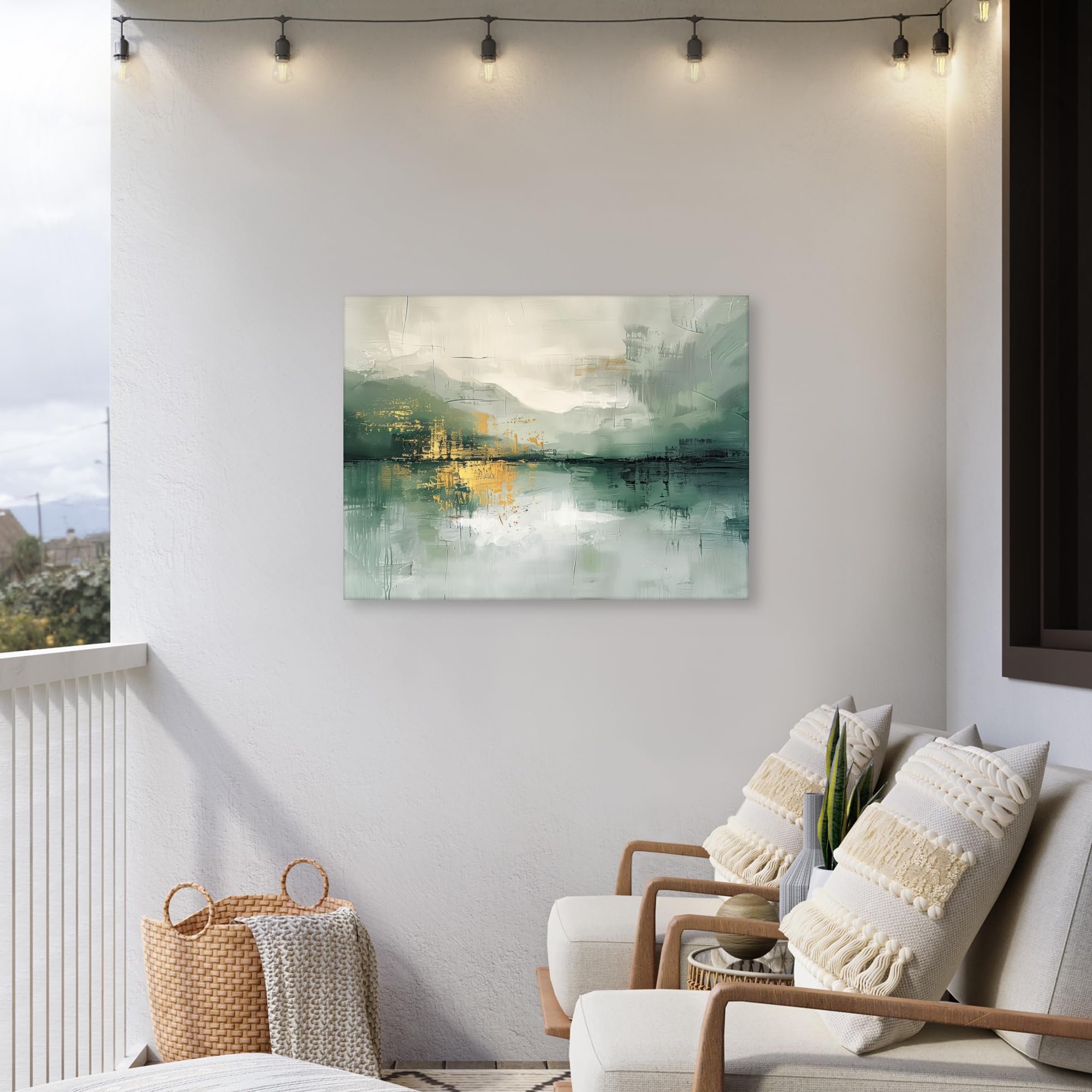 Poster De Jardin Original Mur Tableau Decoration Murale Balcon
