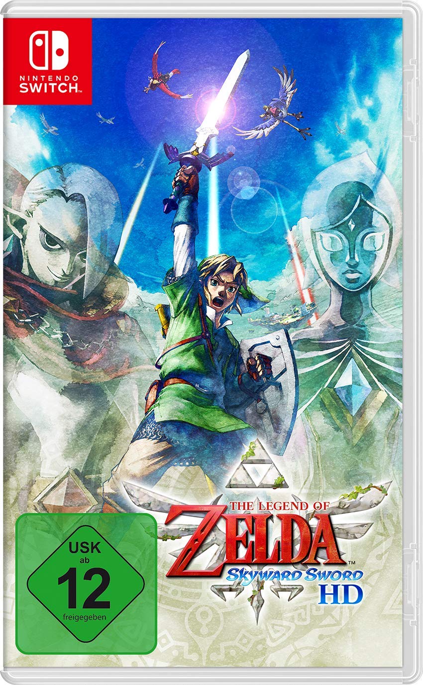 The Legend of Zelda: Skyward Sword HD Nintendo Switch + T-shirt L