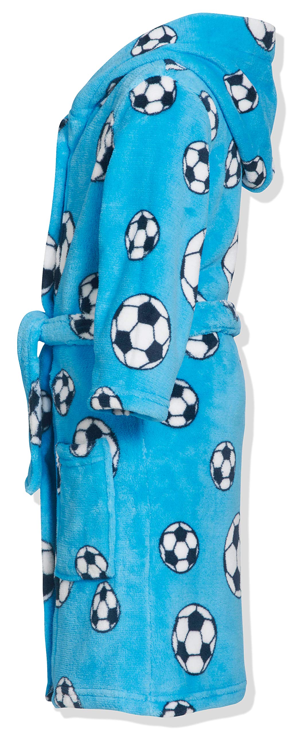Playshoes Uniseks - Dzieci Szlafrok, Niebieski, 170-176 cm