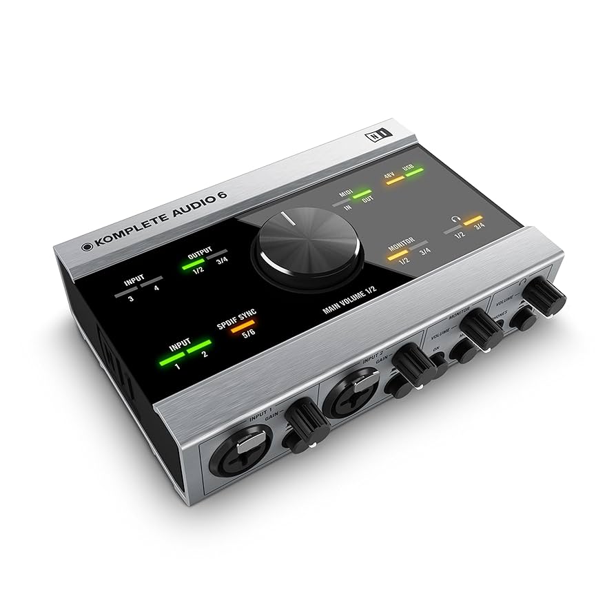 DTM・DAW NATIVE INSTRUMENTS KOMPLETE AUDIO 6 Amazon.com: Native Instruments Komplete Audio 6 USB Audio