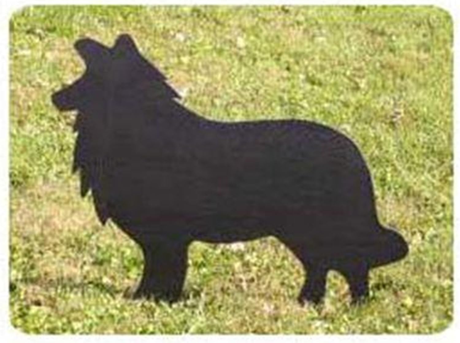 Woodcraft Project Paper Plan To Build Collie Dog Shadow - Material Not Included