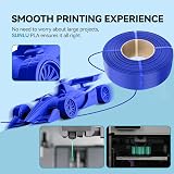 SUNLU PLA Refill Filament 1.75mm, Refill PLA 3D Printer Filament Suitable for Bambu Lab Filament and SUNLU Reusable spools, Dimensional Accuracy +/- 0.02 mm, 1kg per Spool, 4 Pcs, 4 Black - 3