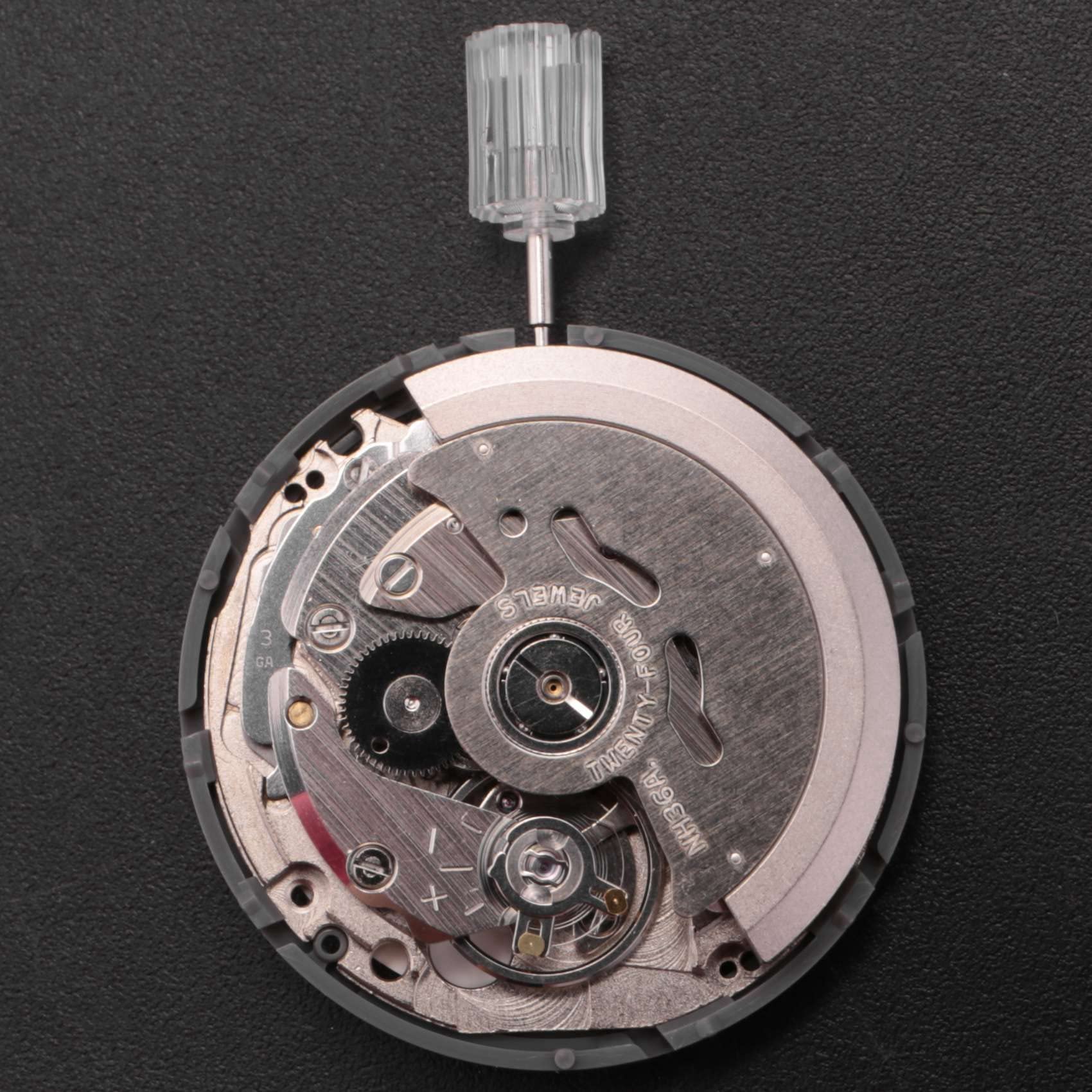 5X Movimiento de Reloj Automático Piezas de Hombre Movimiento de Reloj Mecánico Movimiento NH36 Reloj de Repuesto Accesorio