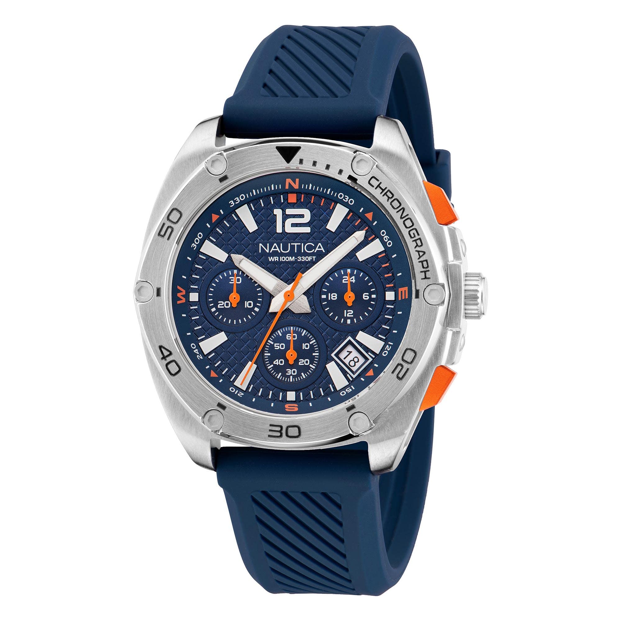 Nautica Box Set de Reloj Tin Can Bay Chrono para Caballero NAPTCF212