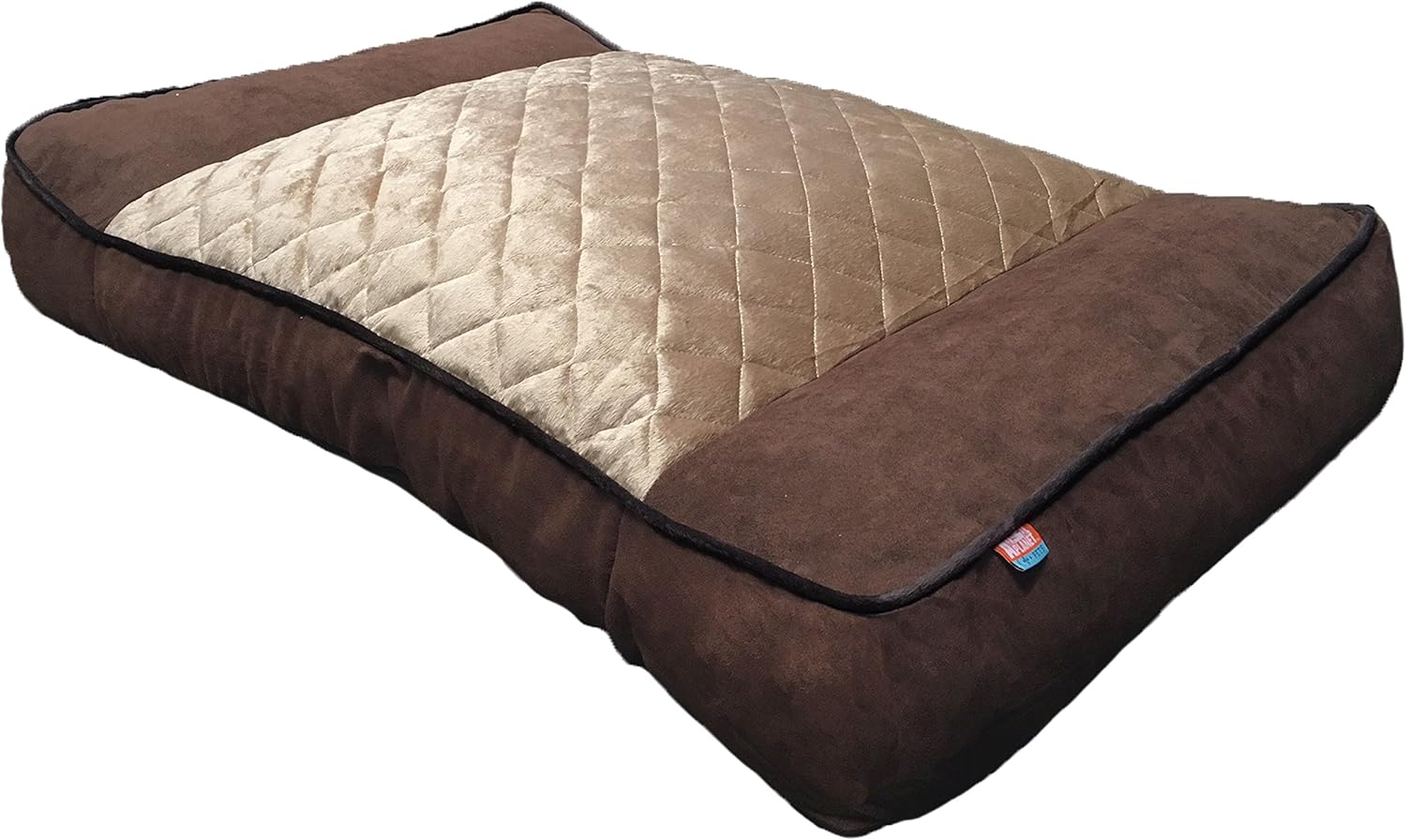 Animal Memory Foam Sofa Pet Bed, 40"x27"x8", Brown