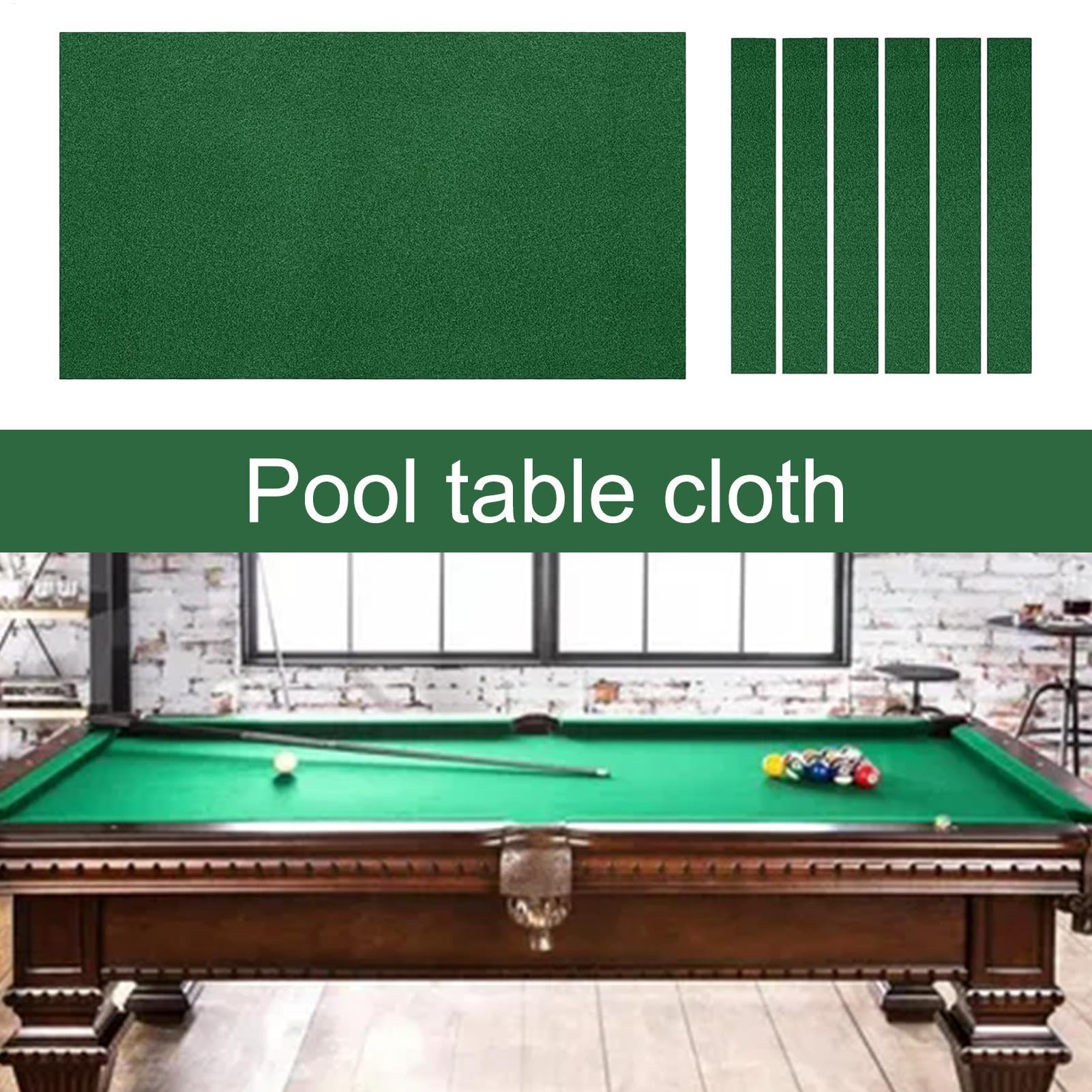 Billardtisch-Filztuch,Tuch-Billardtisch-Filz - Indoor-Pool-Tischdecke,Lange professionelle Billardtisch-Billardtischdecke aus Filz für den Innen-Billard-Billardtisch