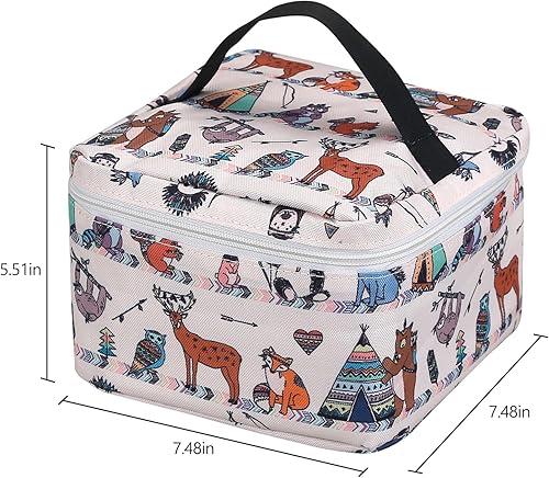 Miniatura 2 de Bolsa plegable para perros y bolsa de almuerzo  Bolsa de comida portátil para perros, tazón grande y ligero plegable para perros, gatos, caminar,
