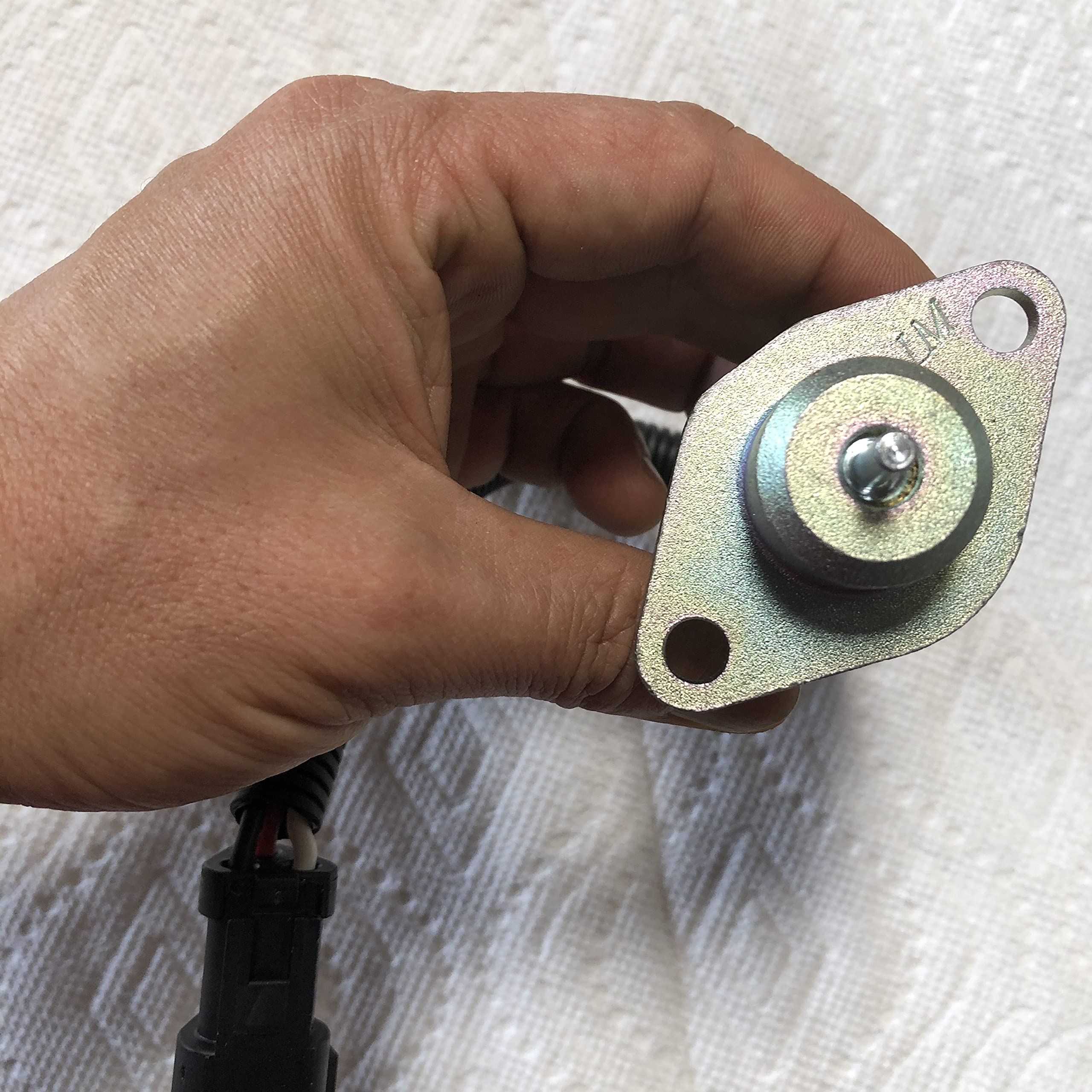 SS 6# 2848a278 3797073 173-1338 172-7209 FITS Fuel Shutoff Stop Shut Off Solenoid CAT for Skid Steer Perkins 379-7073 1731338 1727209