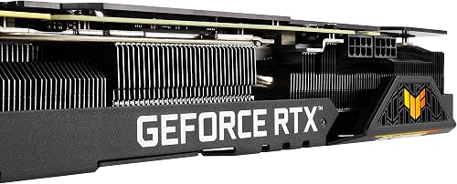 ASUS TUF Gaming - Scheda grafica NVIDIA GeForce RTX 3090 OC Edition, PCIe 4.0, 24 GB GDDR6X, HDMI 2.1, DisplayPort 1.4a, cuscinetti a doppia sfera (rinnovata) - 7