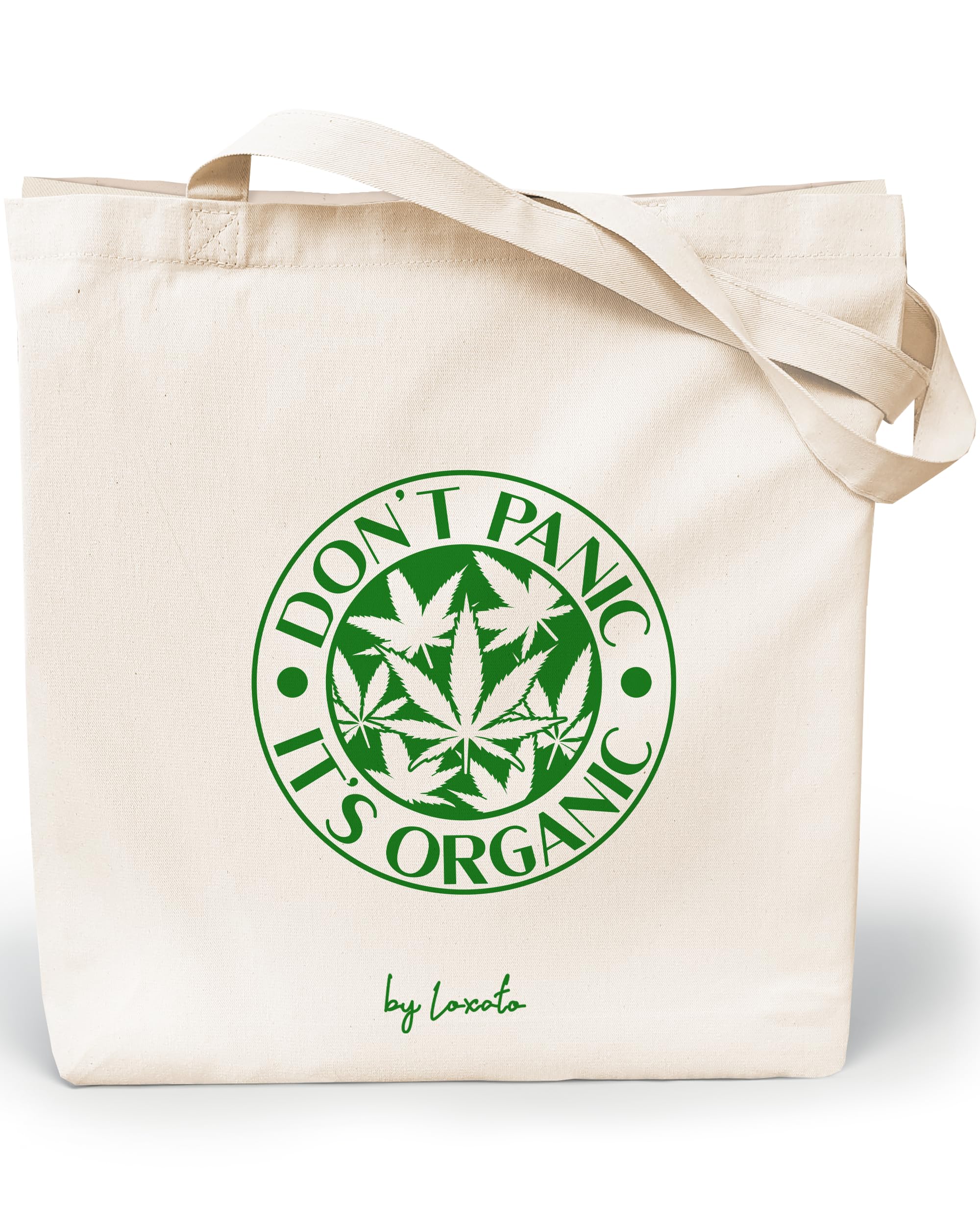 Bolsa Tela Tote Bag - Bolsos Bandolera Mujer - Bolsas de Algodón Natural 100% Reutilizables - Extra Ancho 8cm Asas Largas 70cm 220 gr/m2 - Bolsas de Tela Bonitas — view 37