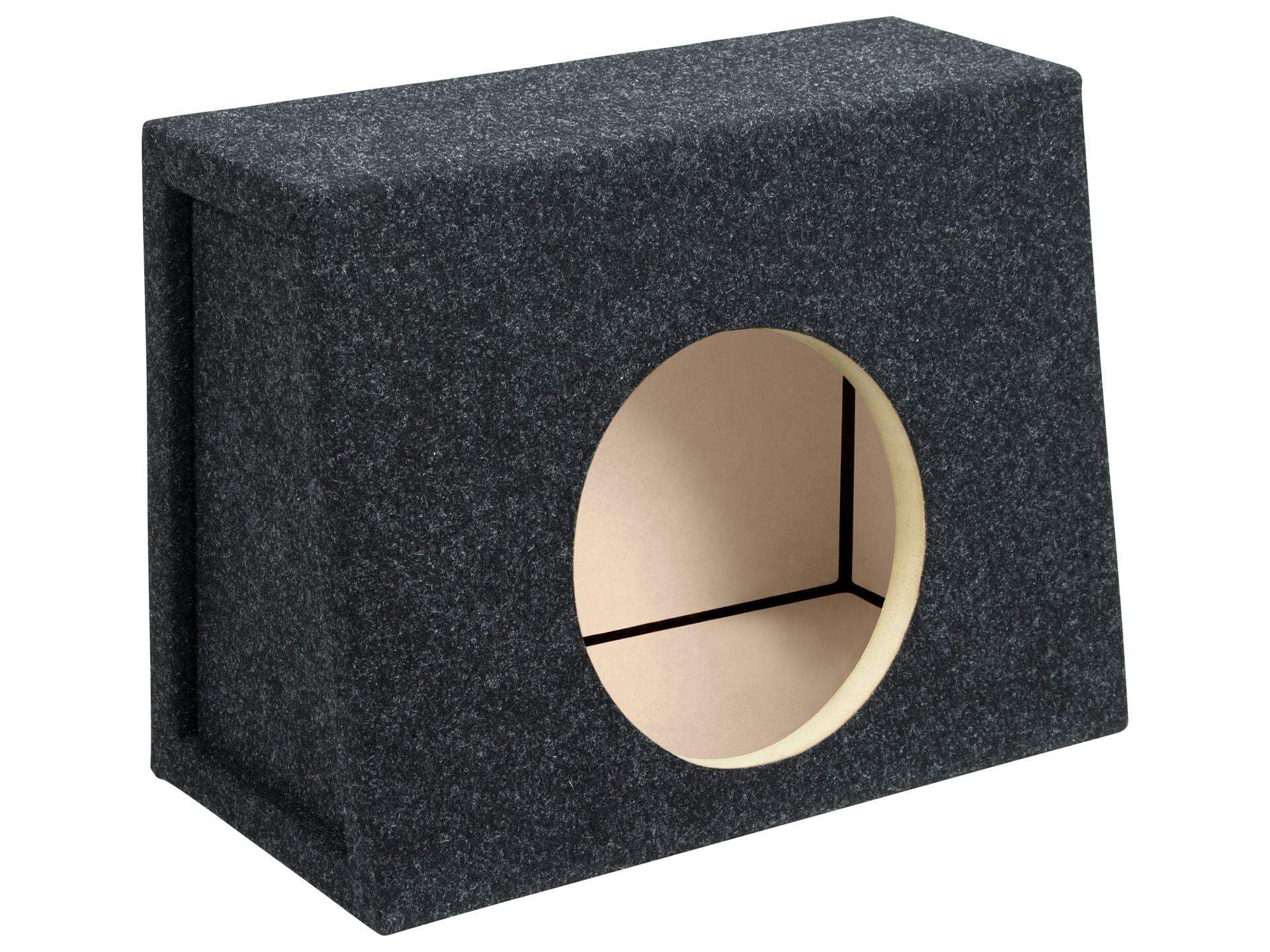 Atrend 12SMV 12" Ventilated Subwoofer Box - Premium Car Audio Subwoofer Enclosure with Airtight MDF Cabinet and Recessed Side Panels — view 9
