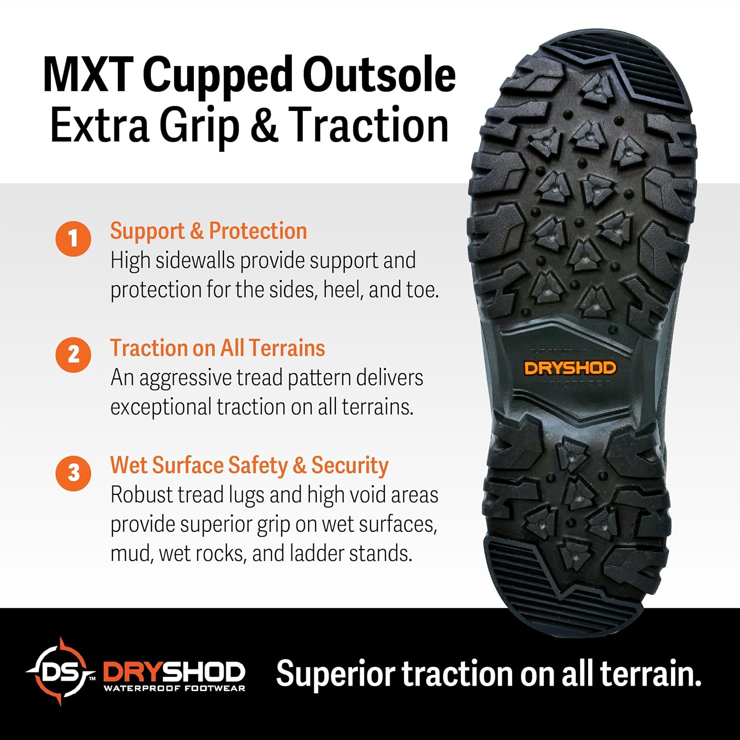 Dryshod Men's Legend MXT Rubber Boots | Waterproof | High |