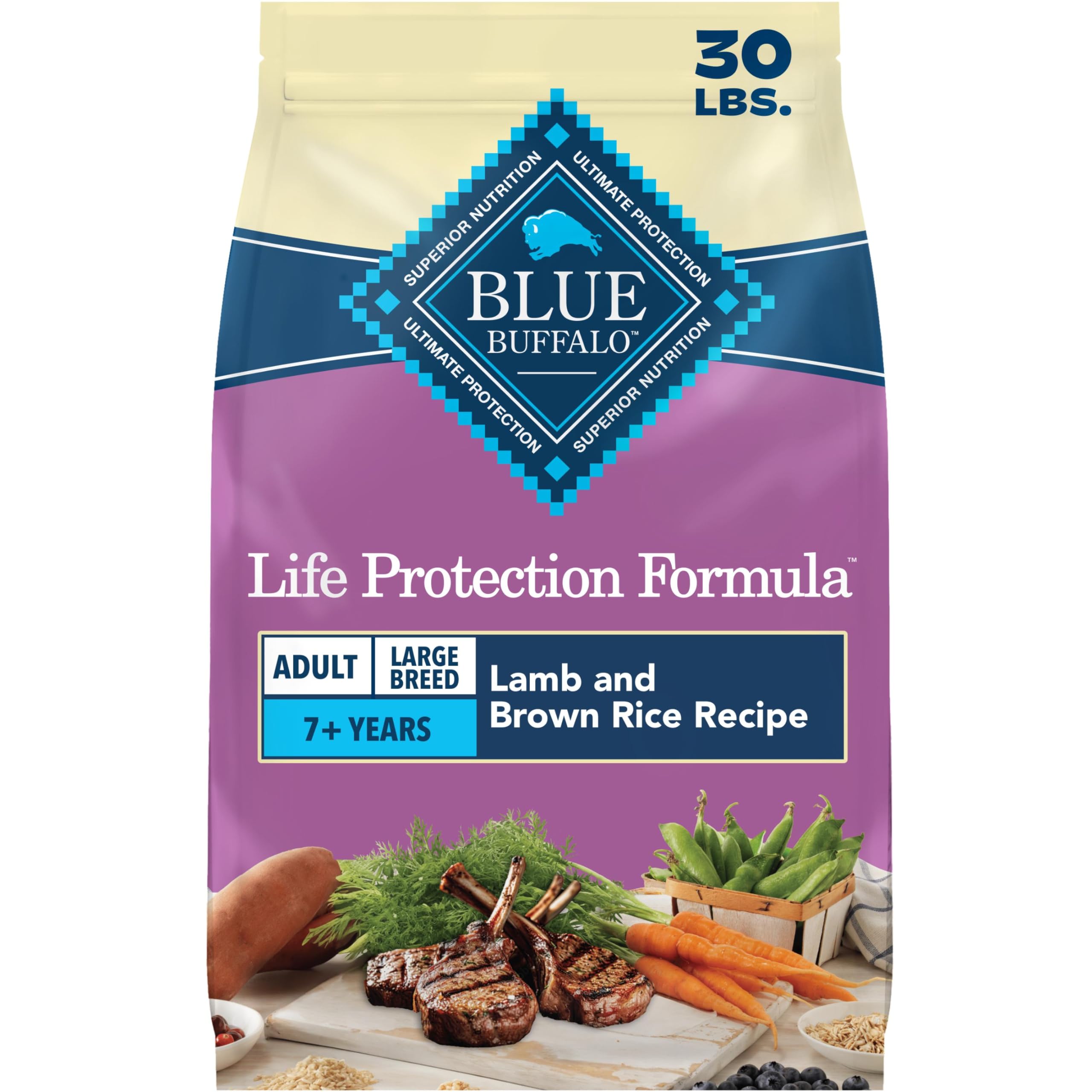 Amazon.com: Blue Buffalo Life Protection Formula Lamb & Brown Rice