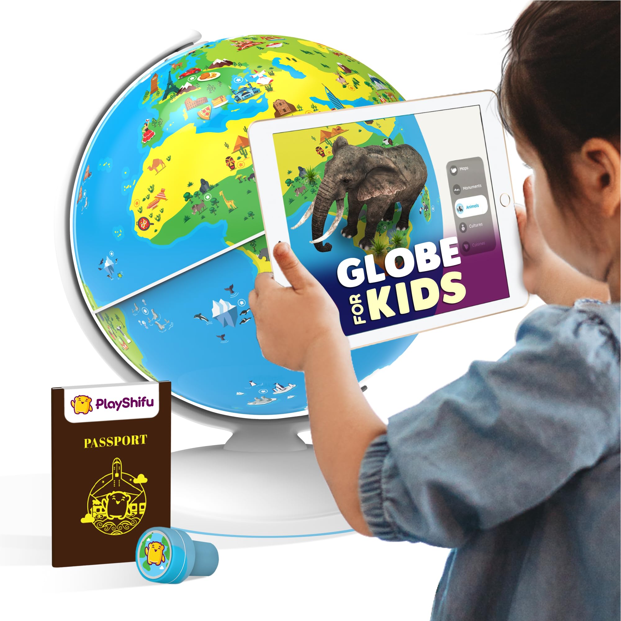 PlayShifu Orboot Earth: Il Globo Interattivo In Realt&agrave; Aumentata Per Bambini &ndash; Nuovo