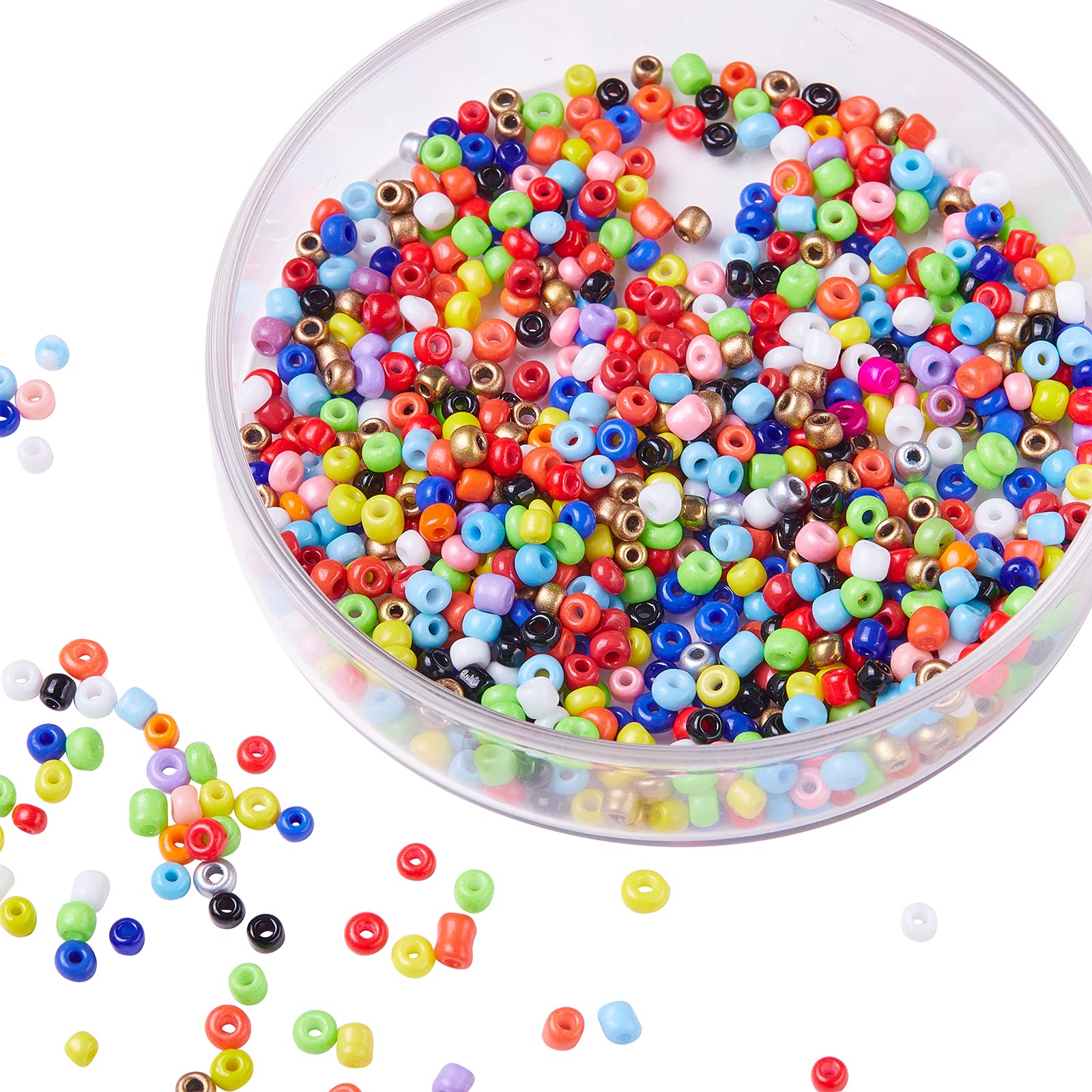 Seed Beads Walmart Craft Beads Menolana 23000Pcs 2mm Glass Seed