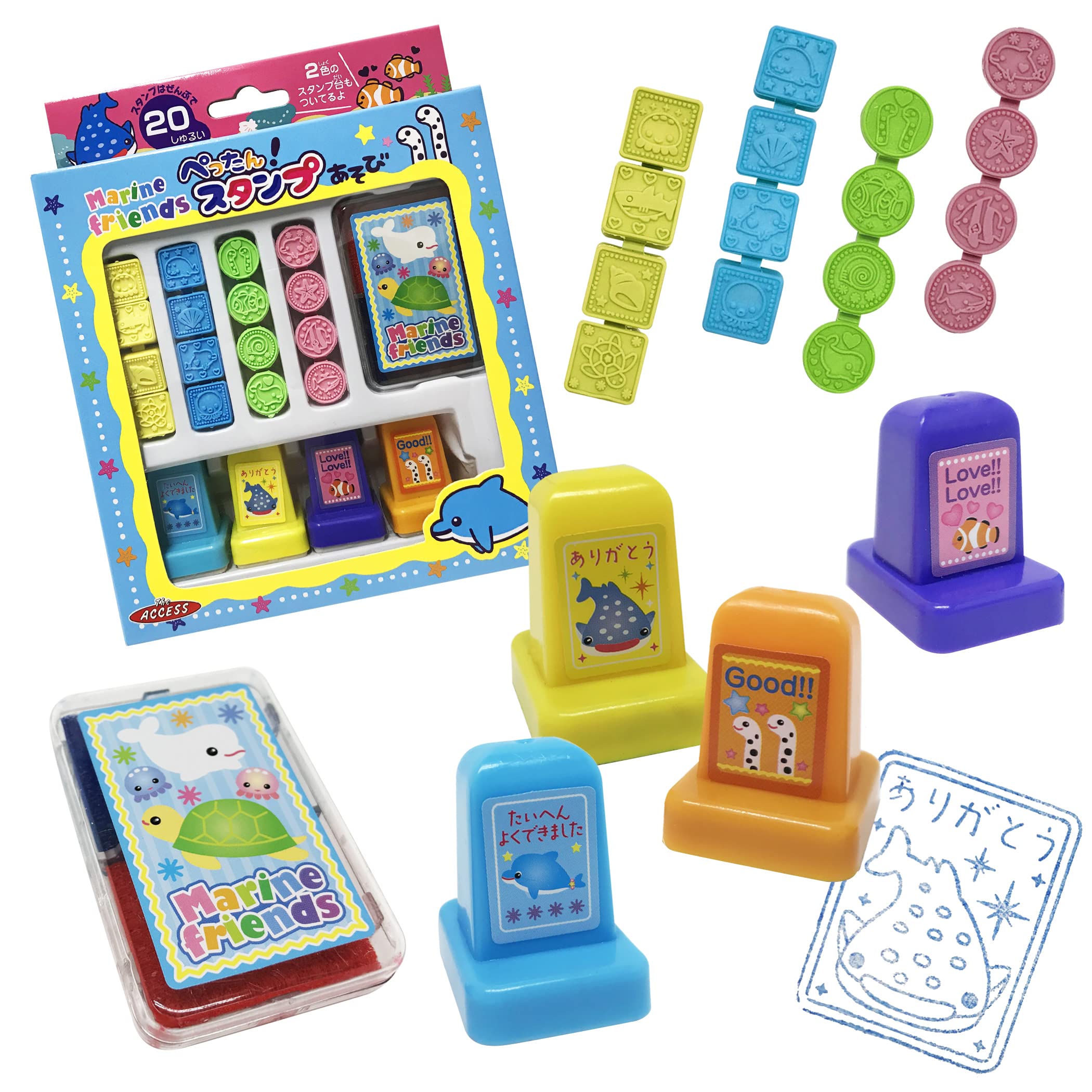 海外製スタンプ まとめ売り 13個セット Amazon.co.jp: マリンスタンプセット スタンプ セット スタンプ