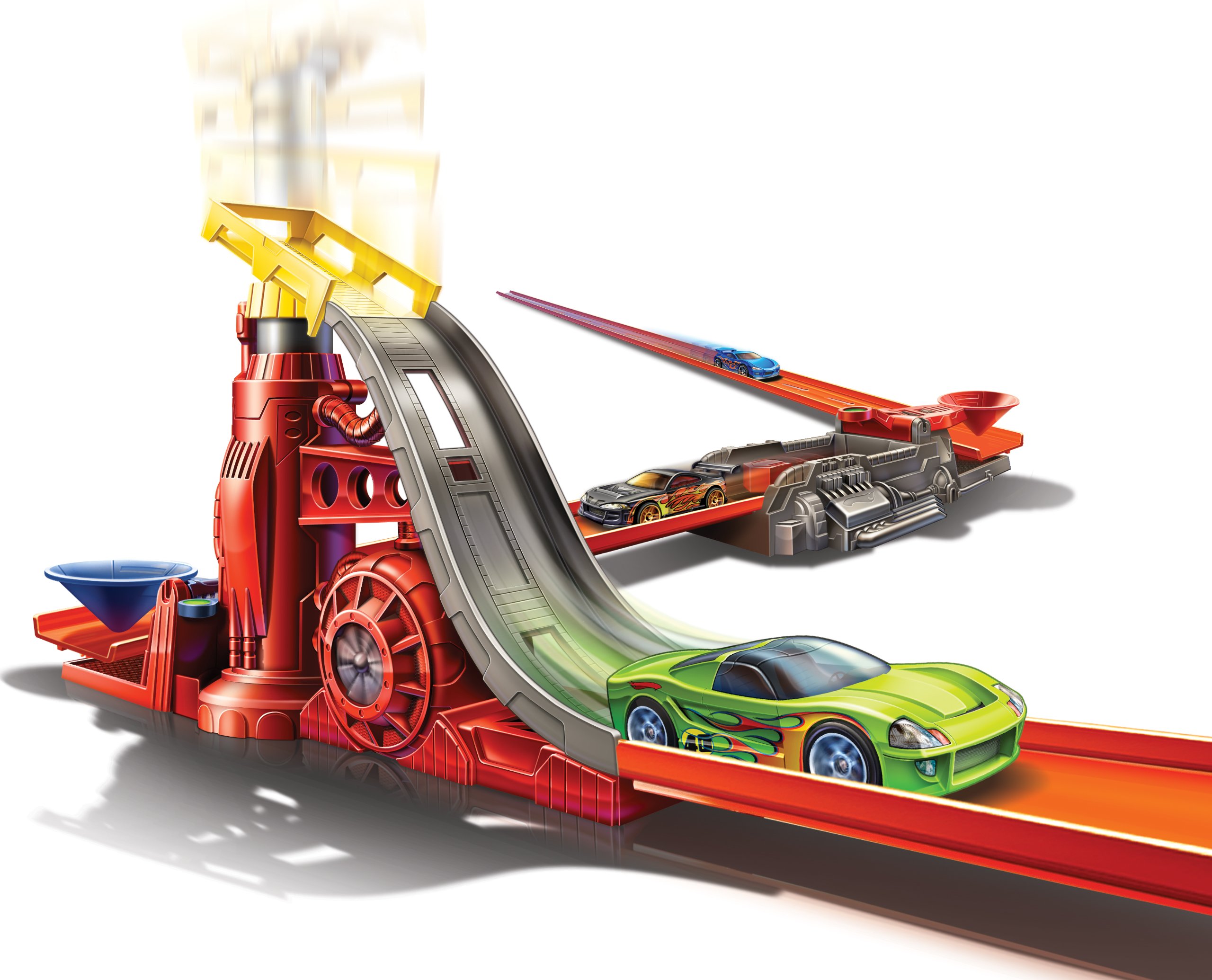 ホットウィール HotWheels TRICK TRACKS ハンマー＆ダンク