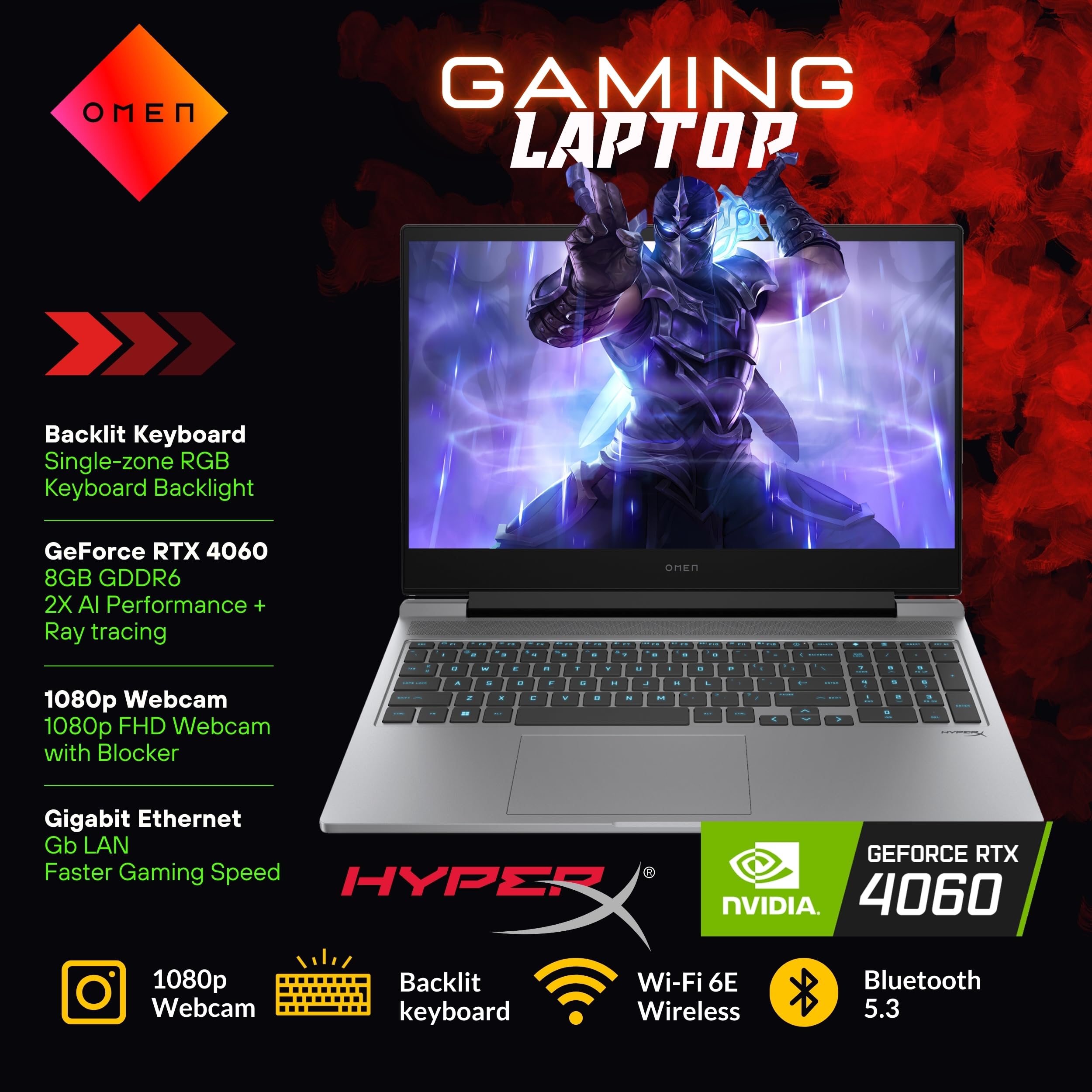 HP OMEN ノート4060 i9-14900hx16インチ240hz64gb HP Omen 16.1